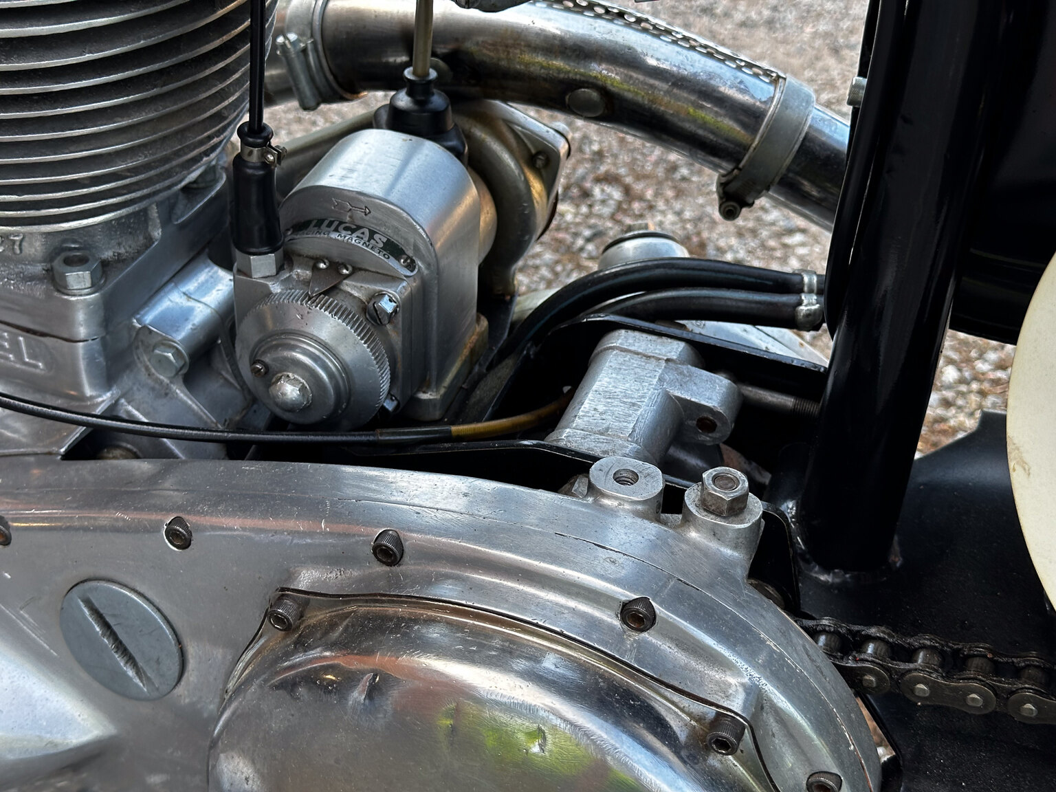 Image of 1954 Ariel HS 500 mechanics