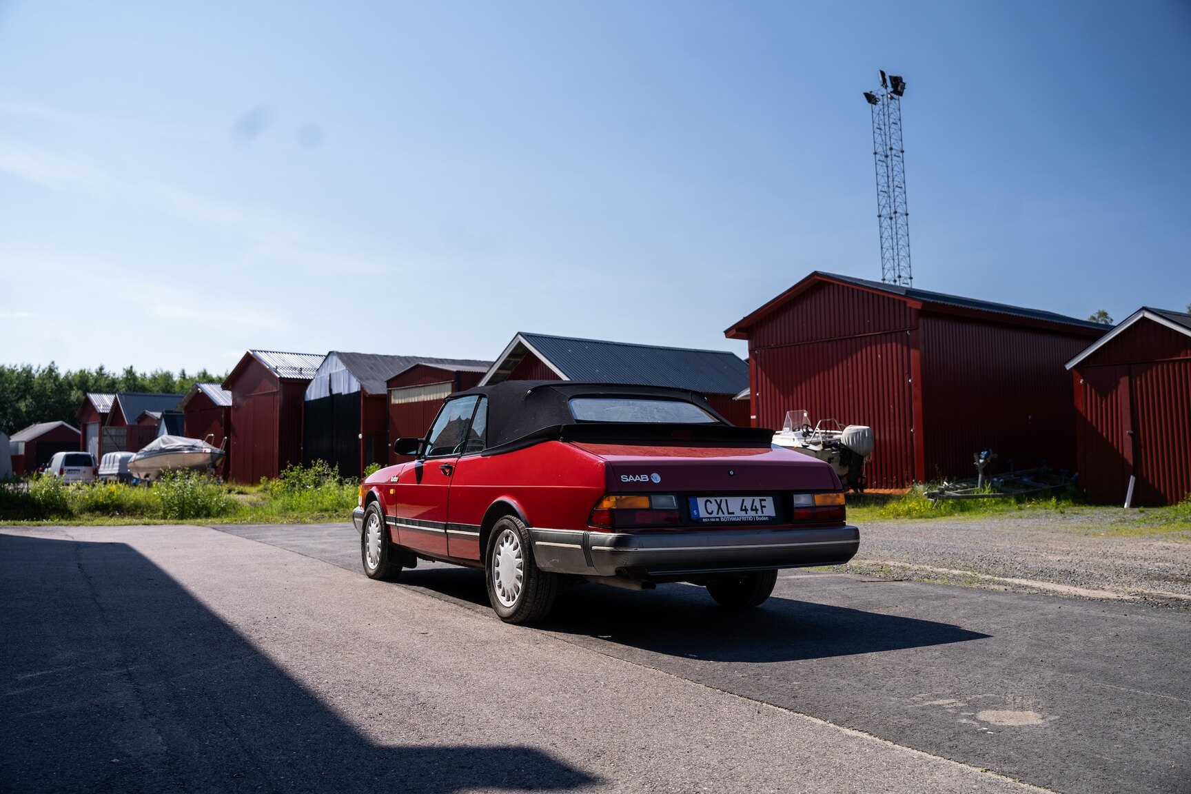 Exterior image of 1988 Saab 900 Turbo Convertible