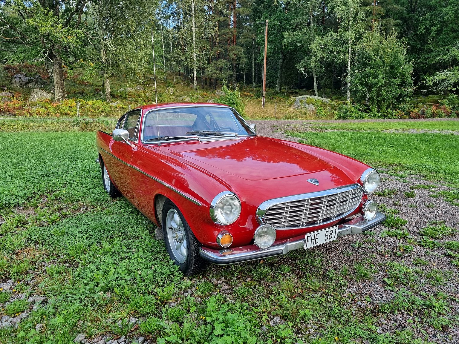 Exteriörbild på 1968 Volvo P1800S