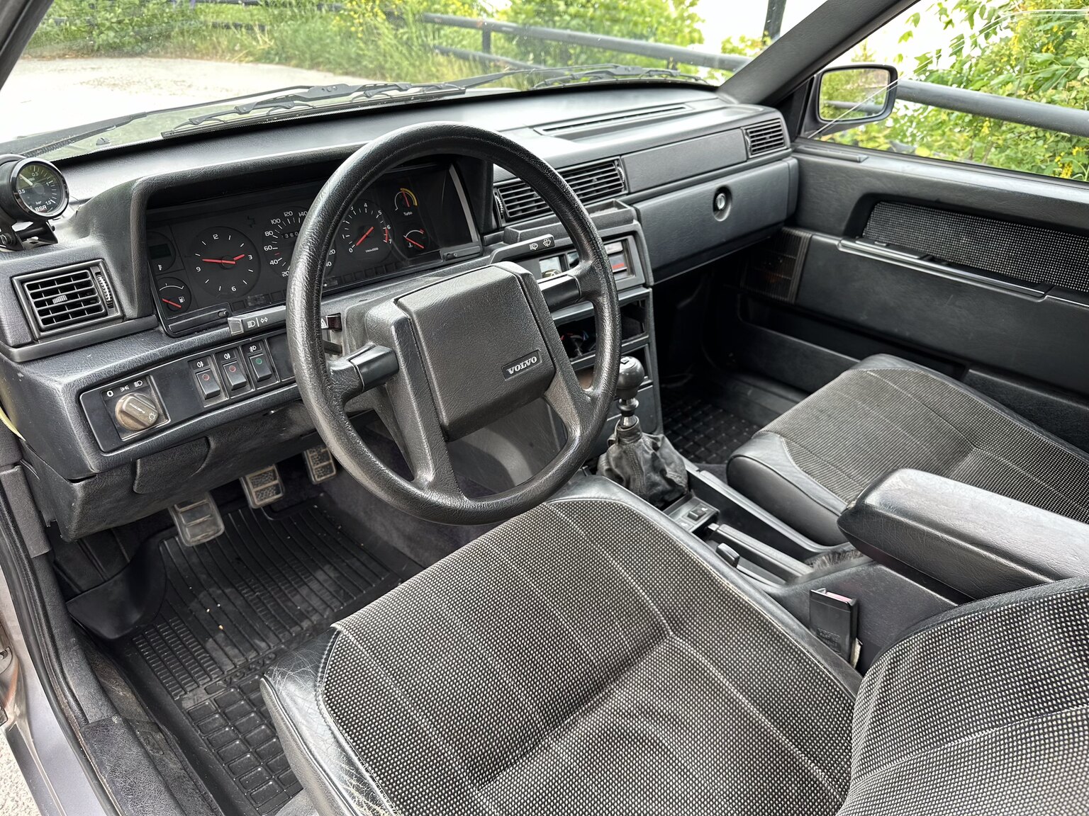 Interiörbild 1988 Volvo 740 Turbo