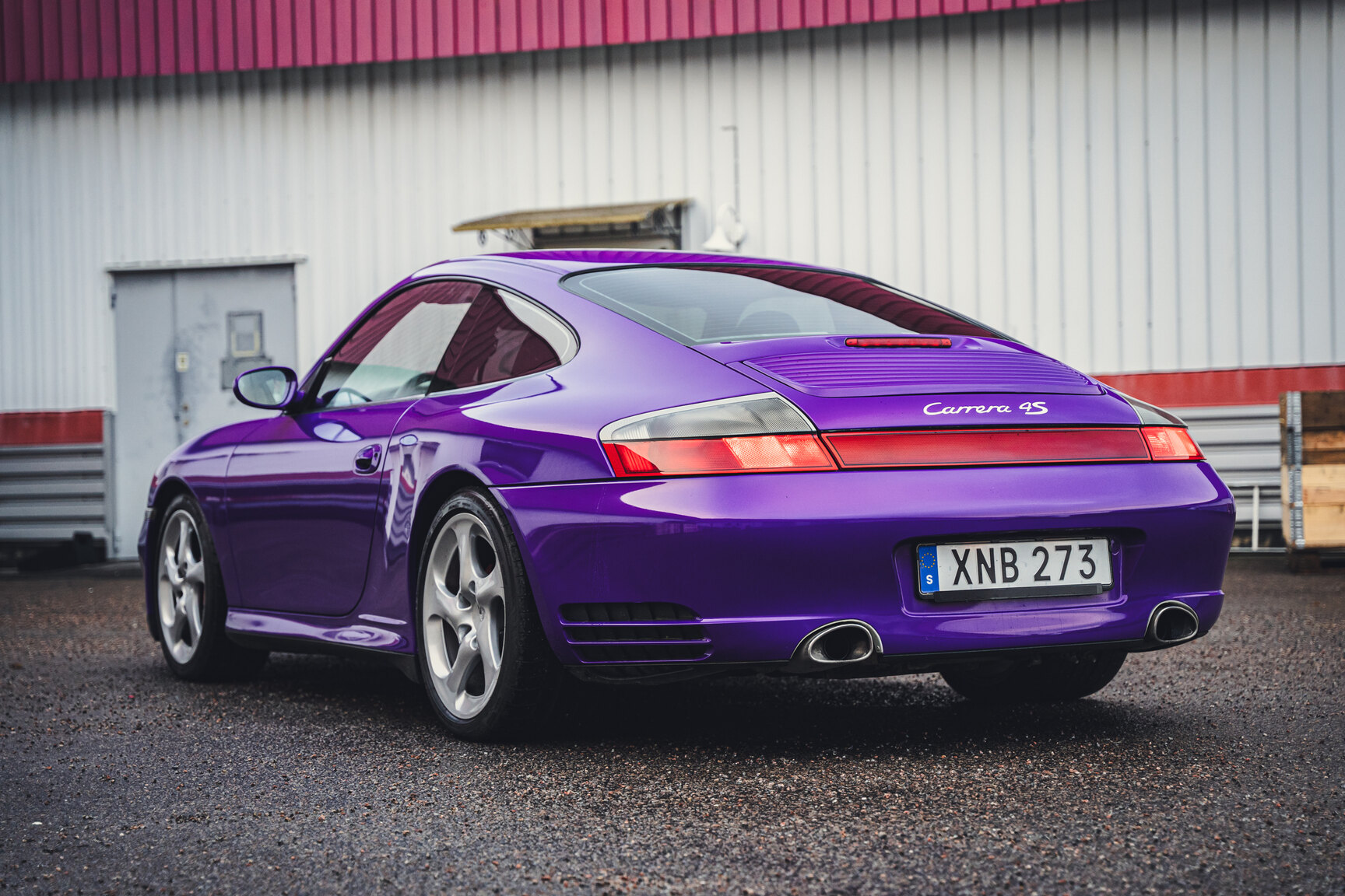 Exteriörbild på 2002 Porsche 996 4S - Ett sista race