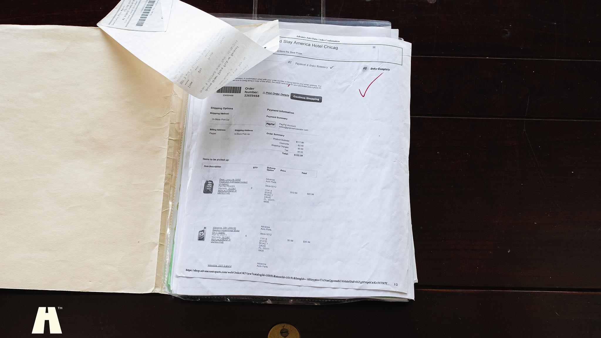 Dokumentation för 1965 AMC Rambler Marlin 327 CUI 5.4 V8