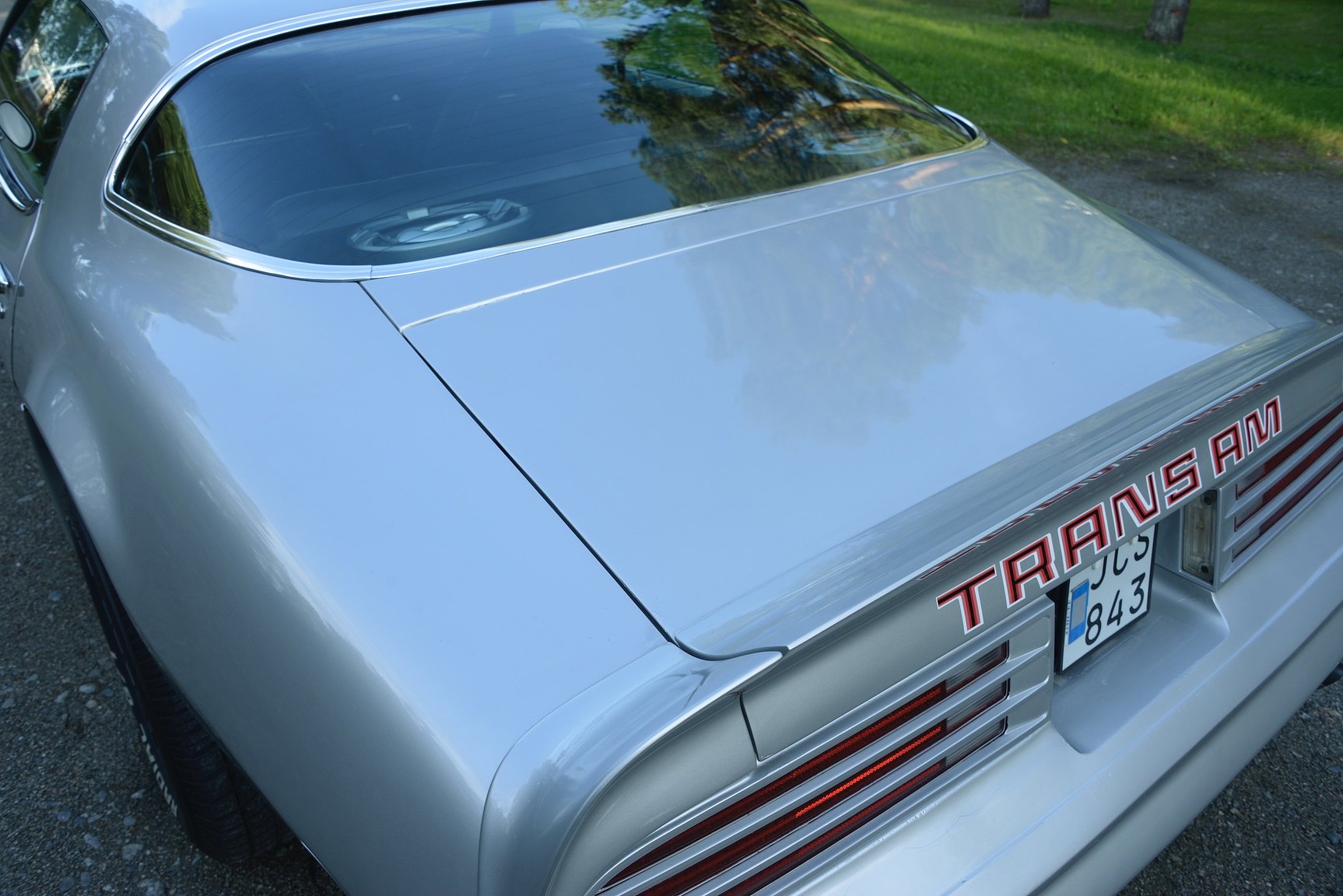 Exteriörbild på 1976 Pontiac Firebird Trans Am