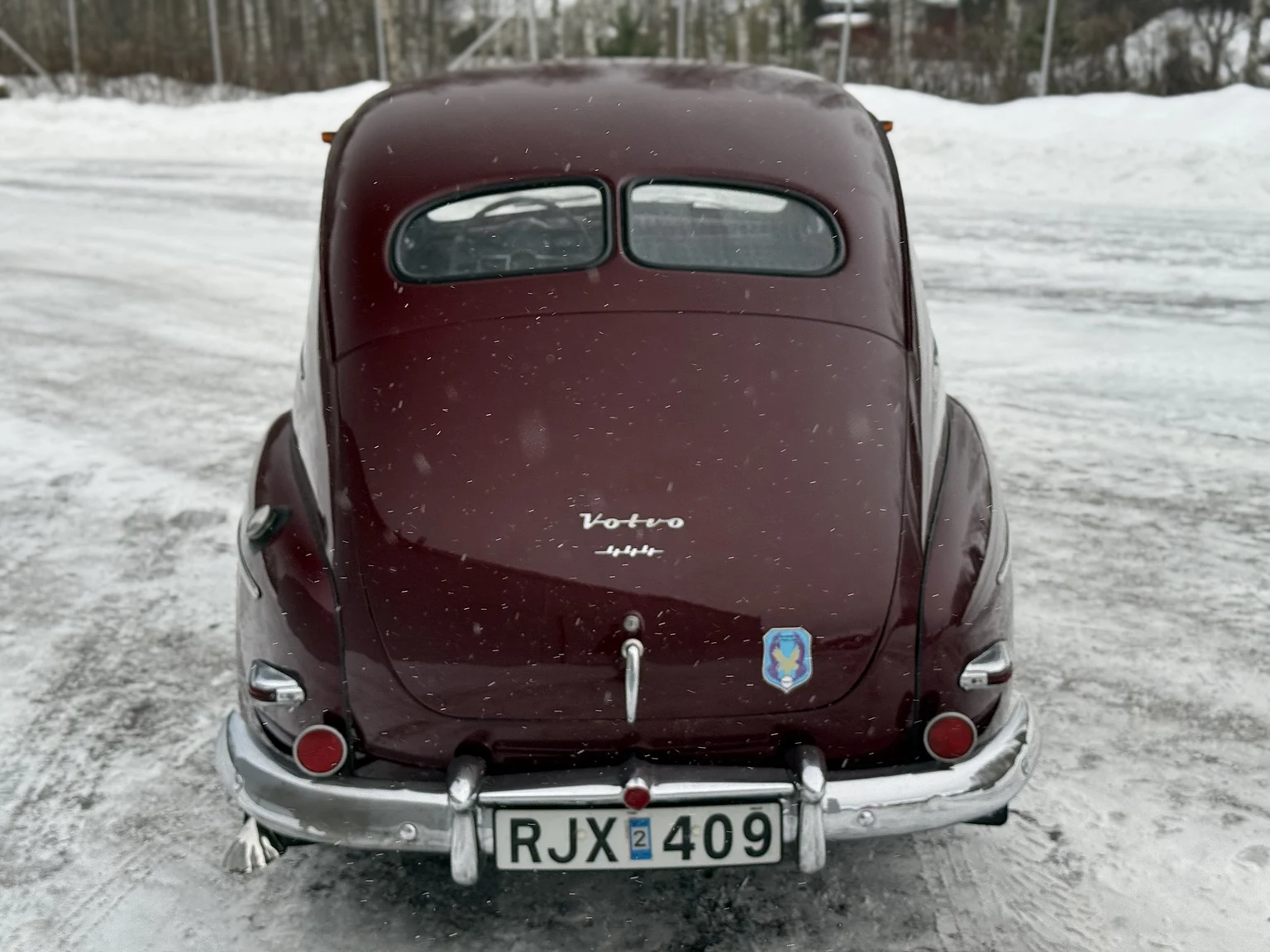 Exteriörbild på 1953 Volvo PV444ES (13)