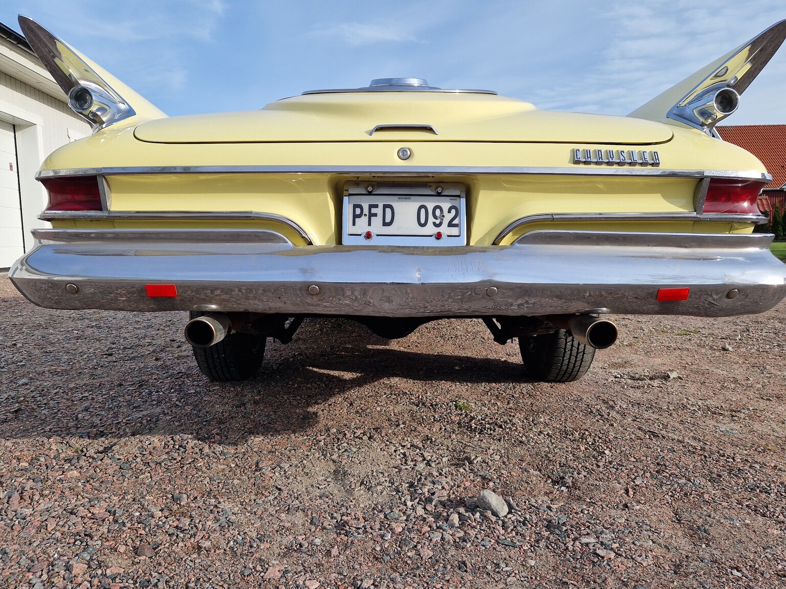 Exteriörbild på 1961 Chrysler Windsor Coupé