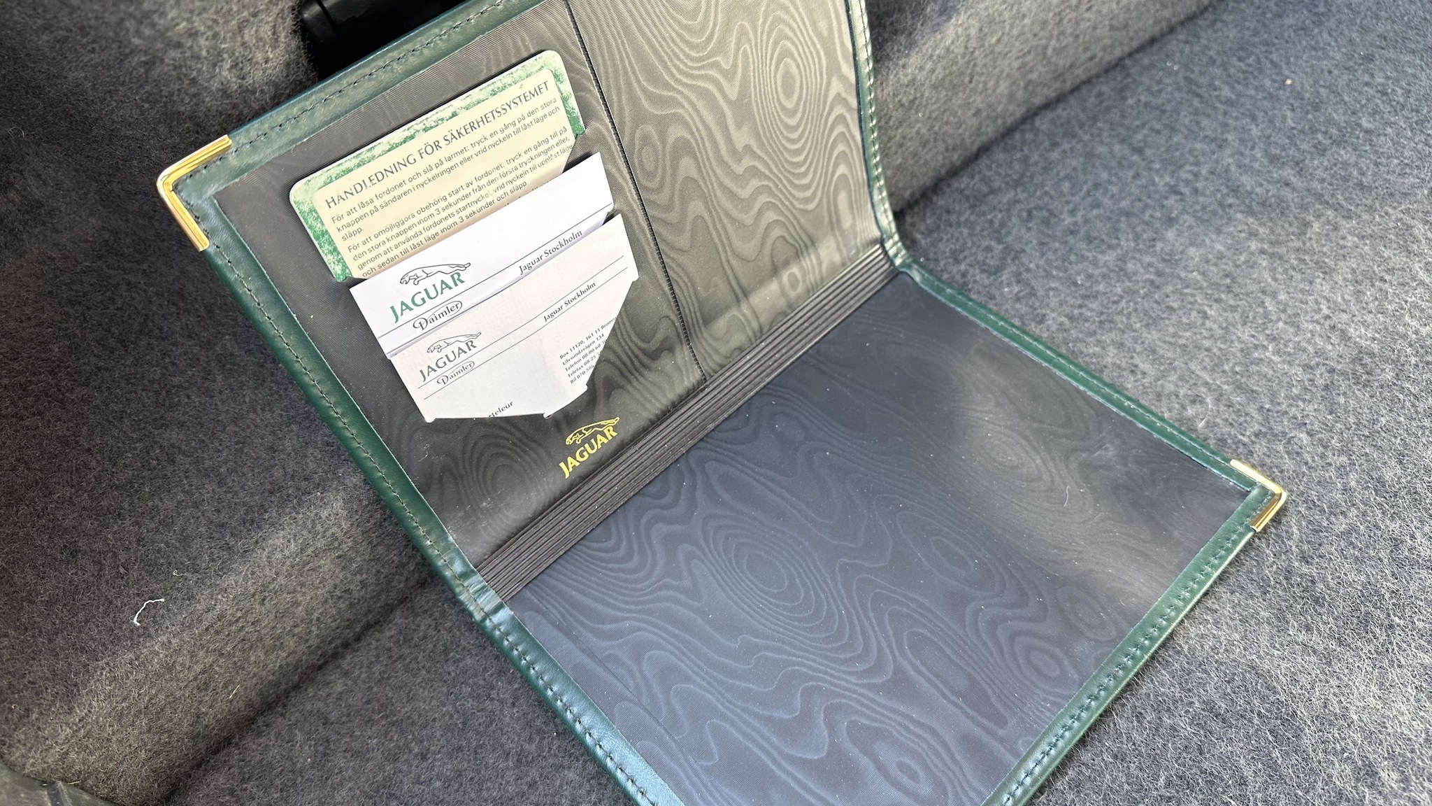 Dokumentation för 1997 Jaguar XJ 4.0 Executive