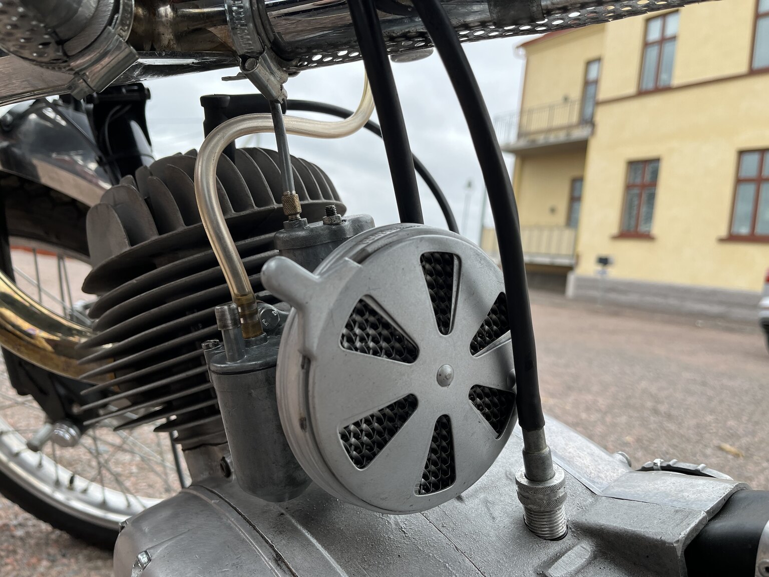 1958 Husqvarna 283 "Guldpilen", Mekanik
