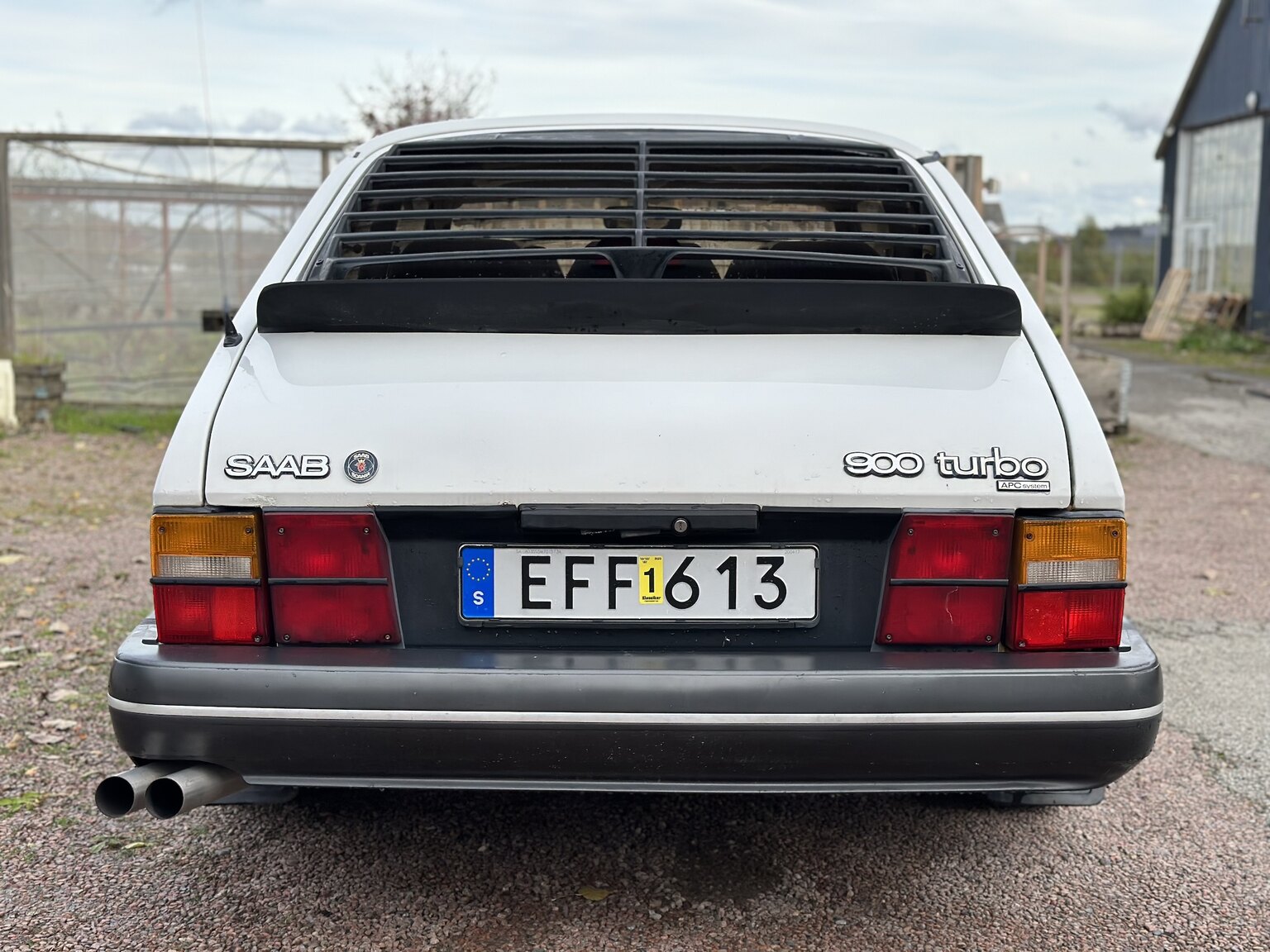 Exterior image of 1991 Saab 900 Turbo