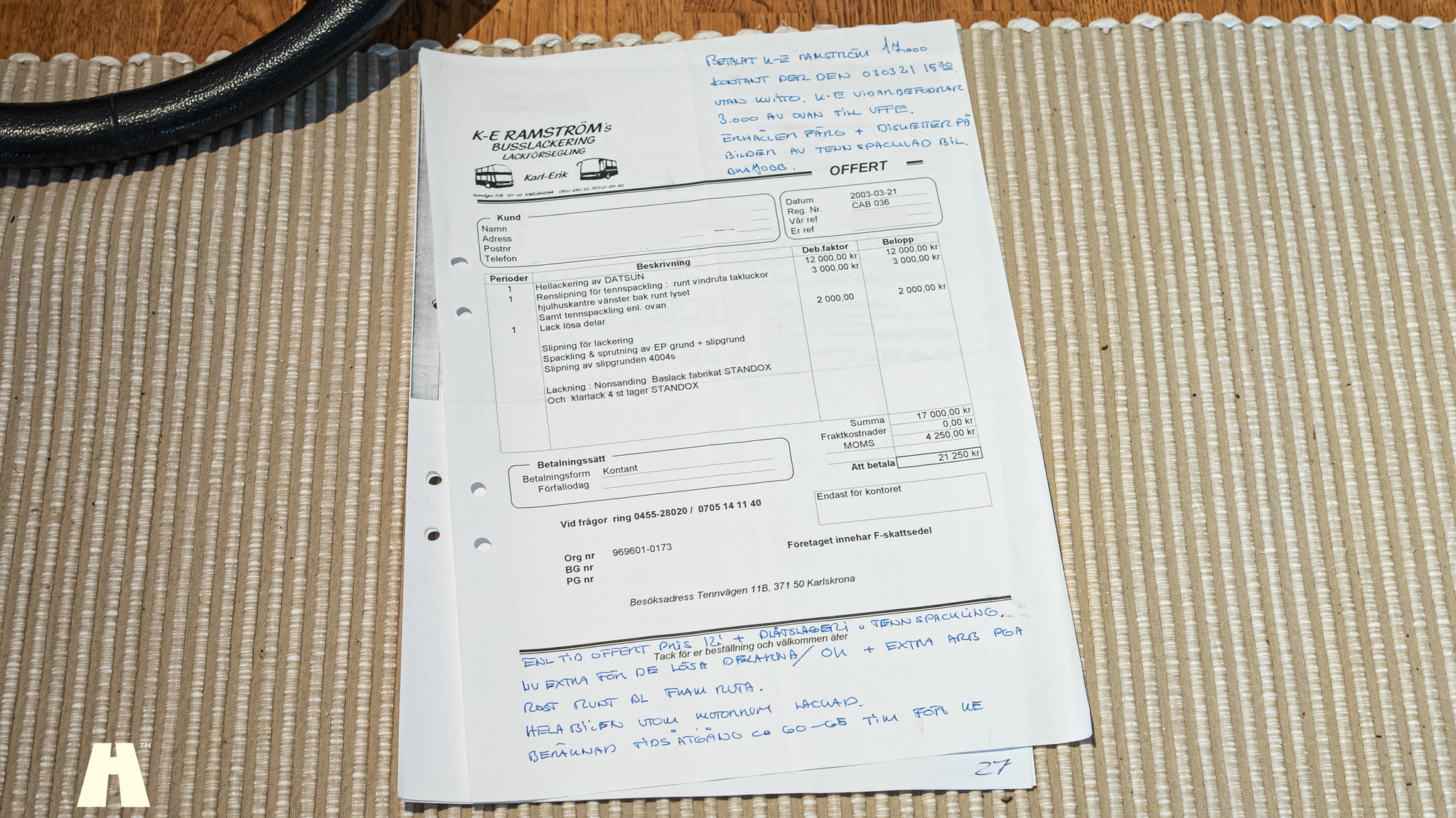 Documentation for 1984 Datsun 280 ZX