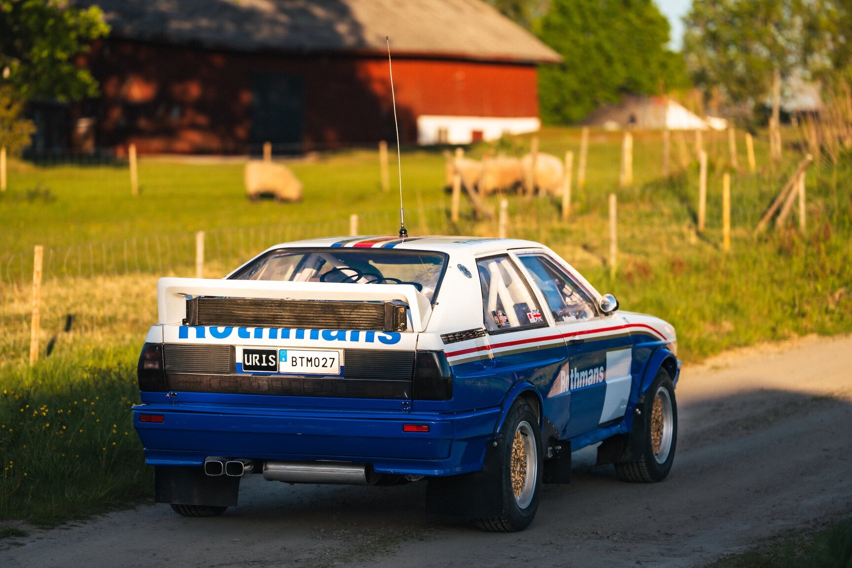 Exterior image of 1986 Audi Quattro Rally Replica