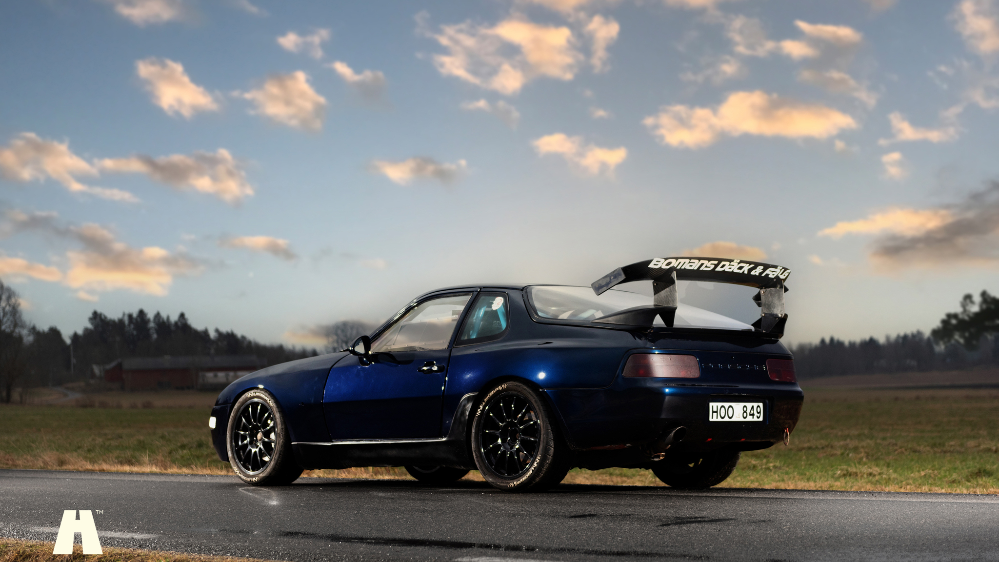 Exteriörbild på 1992 Porsche 968 Trackday
