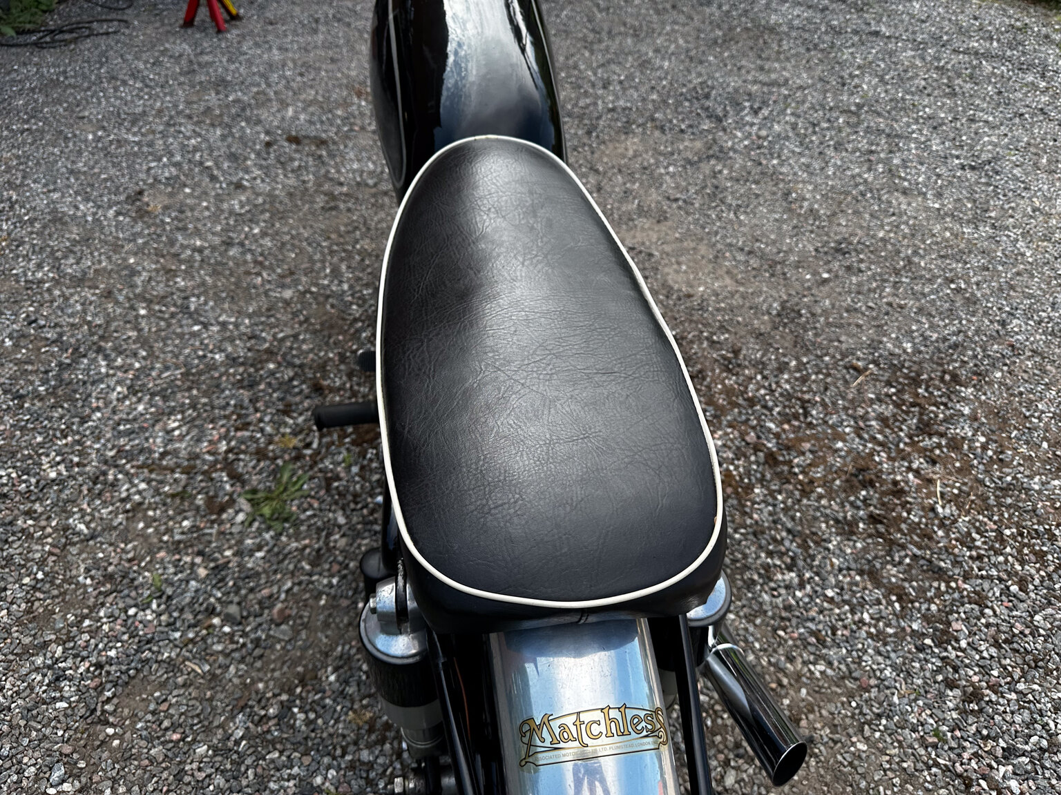 Exterior image of 1952 AJS 16MS 350cc Matchless-replica