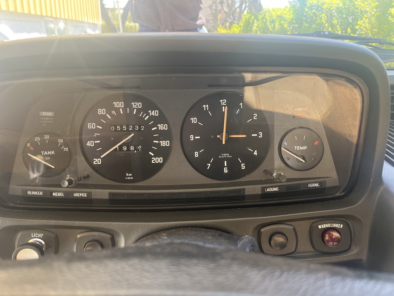 Interiörbild 1977 BMW 518