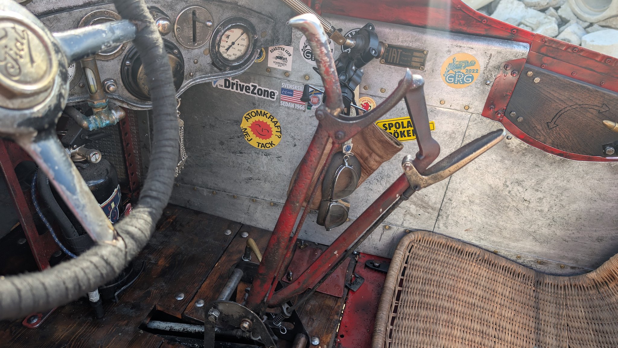 Interior image of 1929 FIAT 321C (521c) "Flying Fiona"