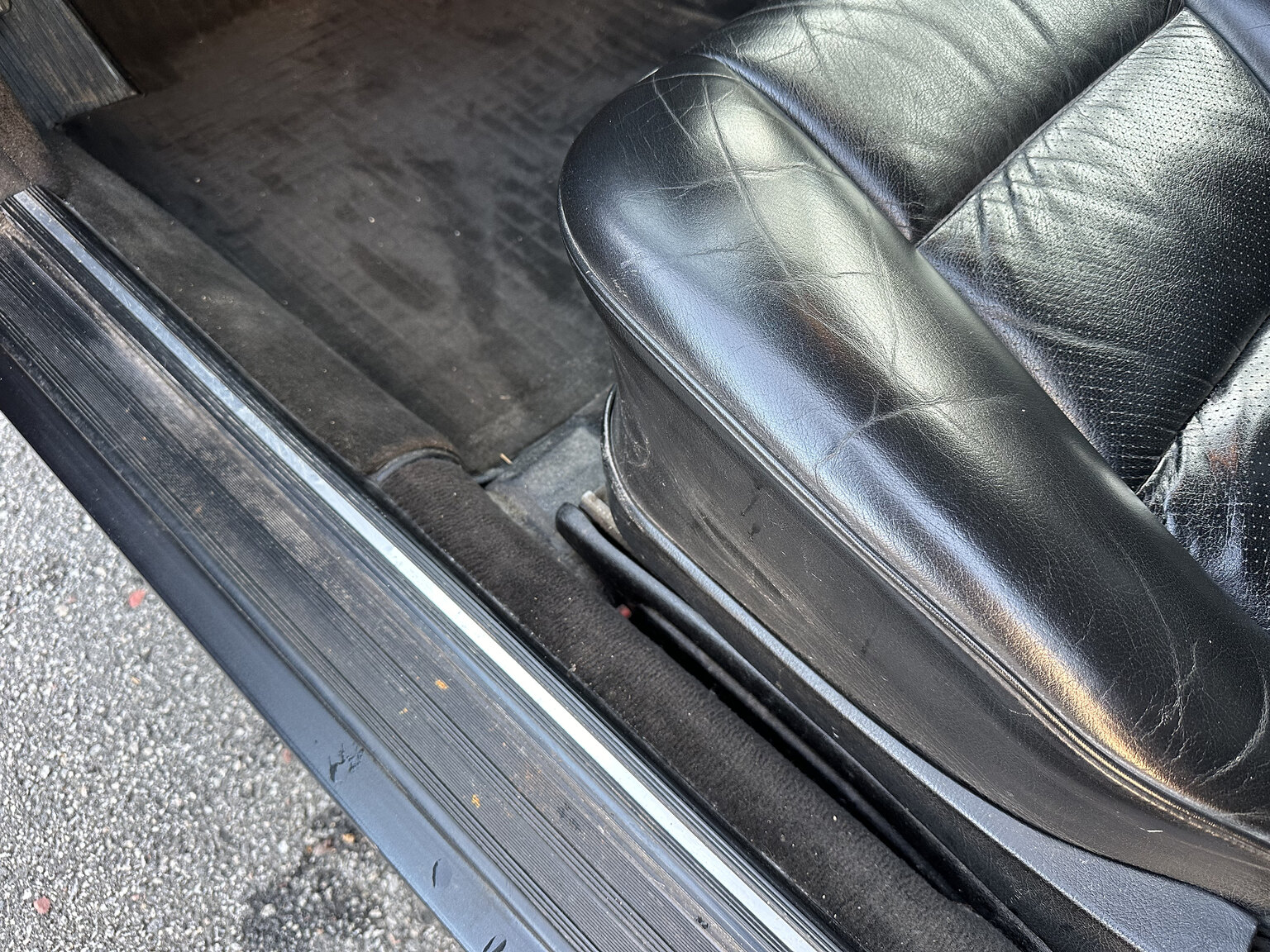 Interiörbild 1988 Mercedes 560 SEC