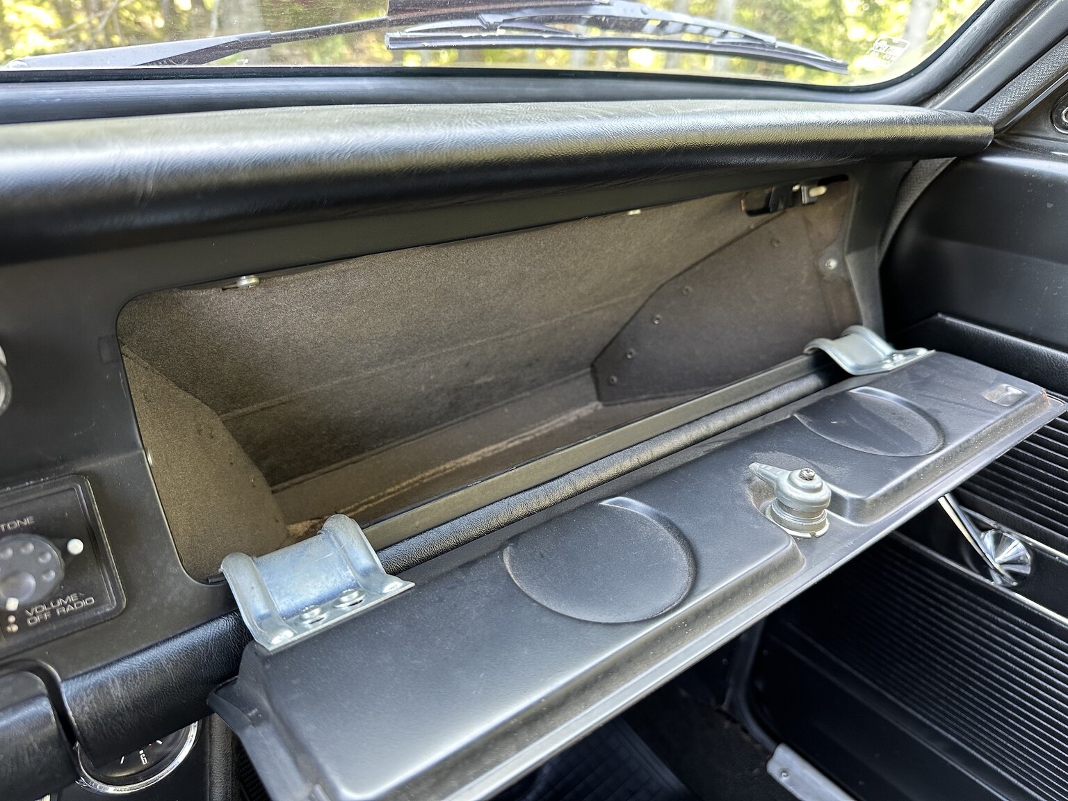 Interiörbild 1967 Opel Kadett B Rallye