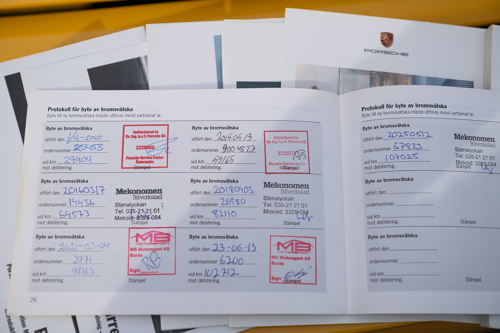 Dokumentation för 2009 Porsche 911 Carrera (4)