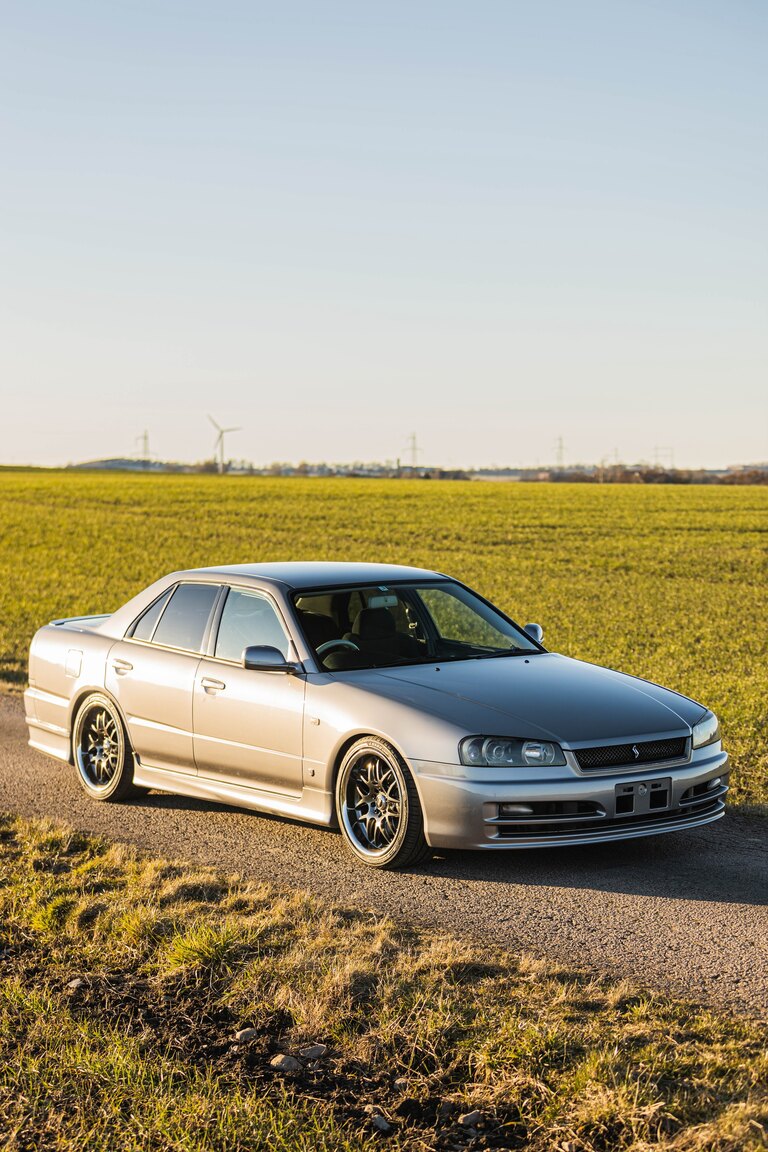 Exteriörbild på 2000 Nissan Skyline R34 GT 2.5