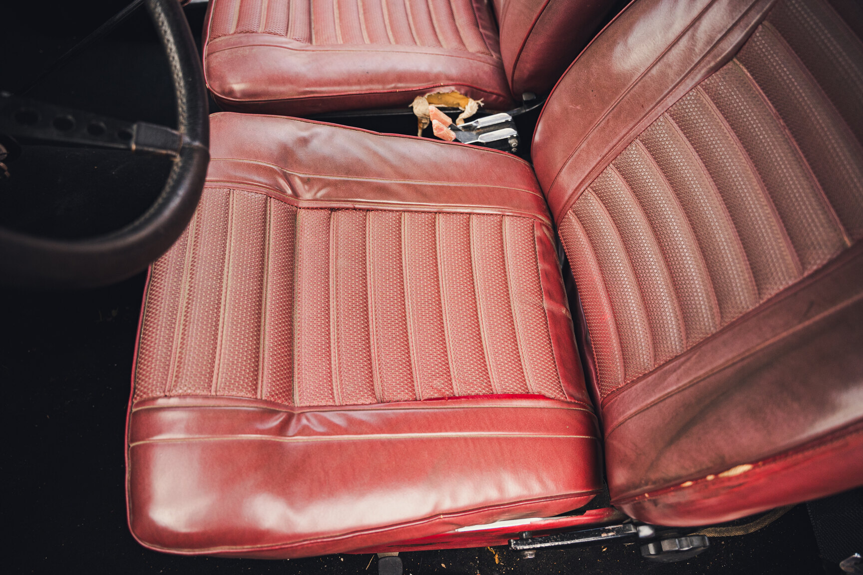 Innenraumfoto von 1968 Volvo Amazon Turbo - Ett sista race