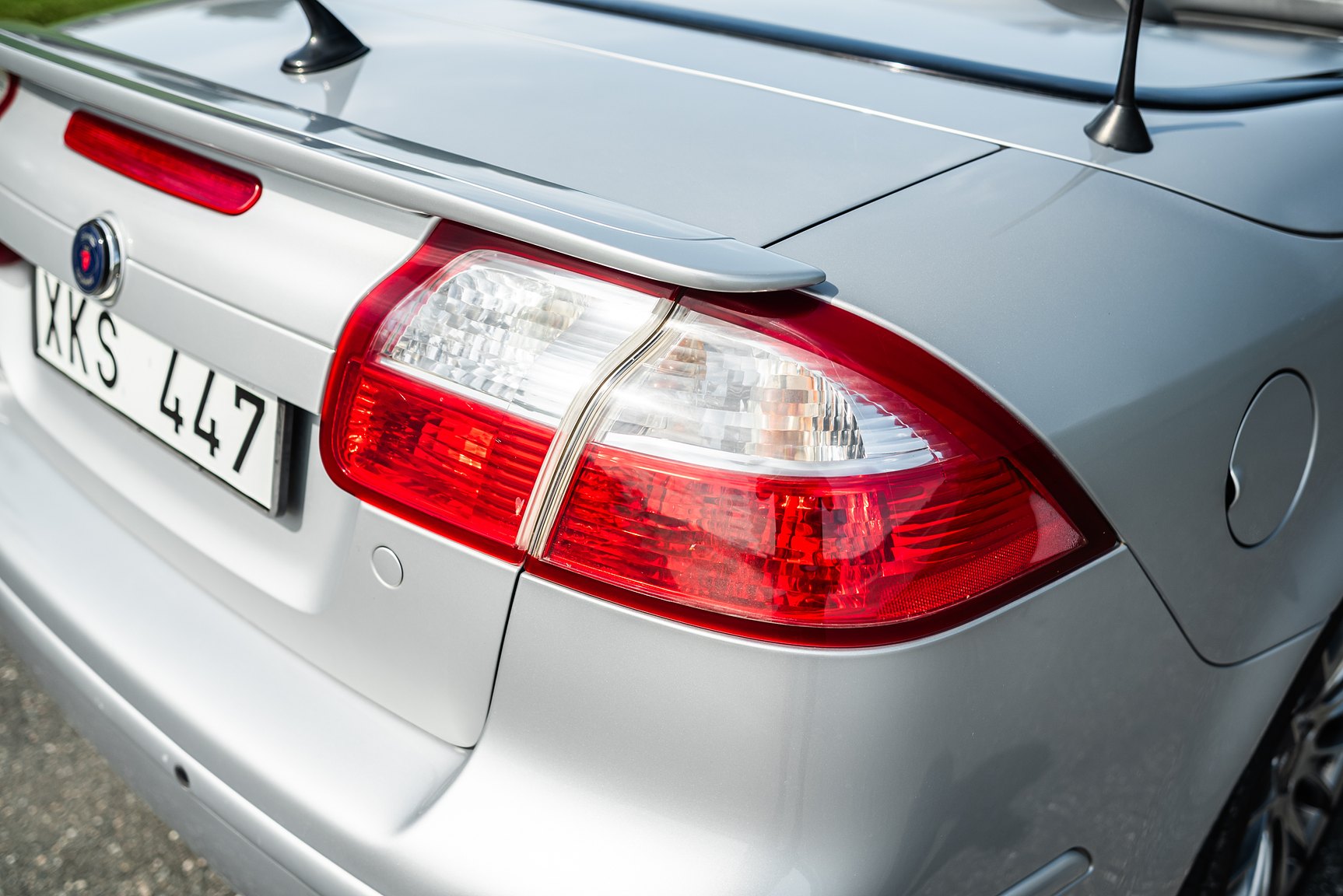 Exterior image of 2006 Saab 9-3 Aero Convertible 2.8 Turbo V6 Manuell