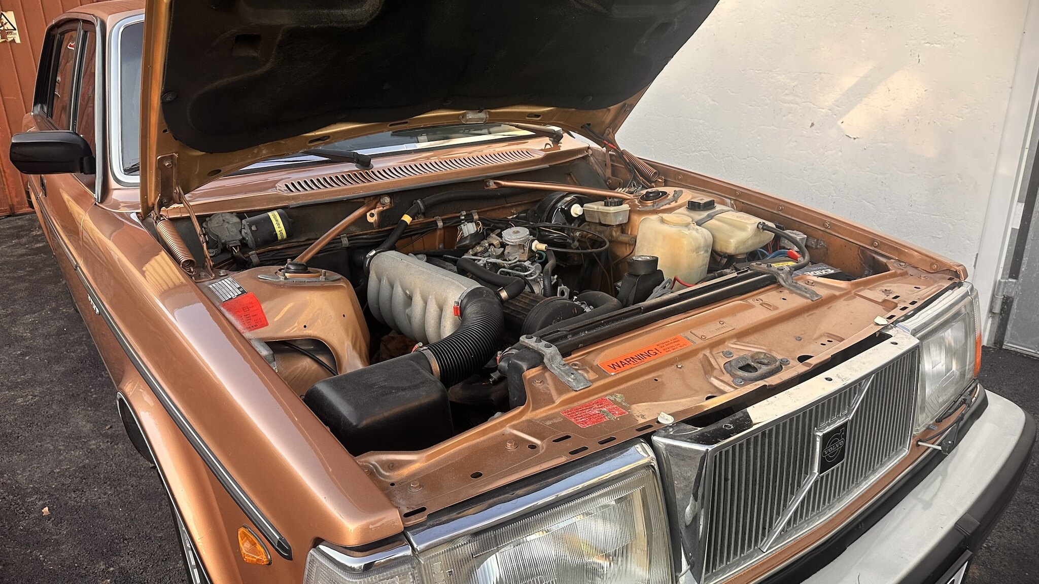 1981 Volvo 244 GLE D6, Mekanik