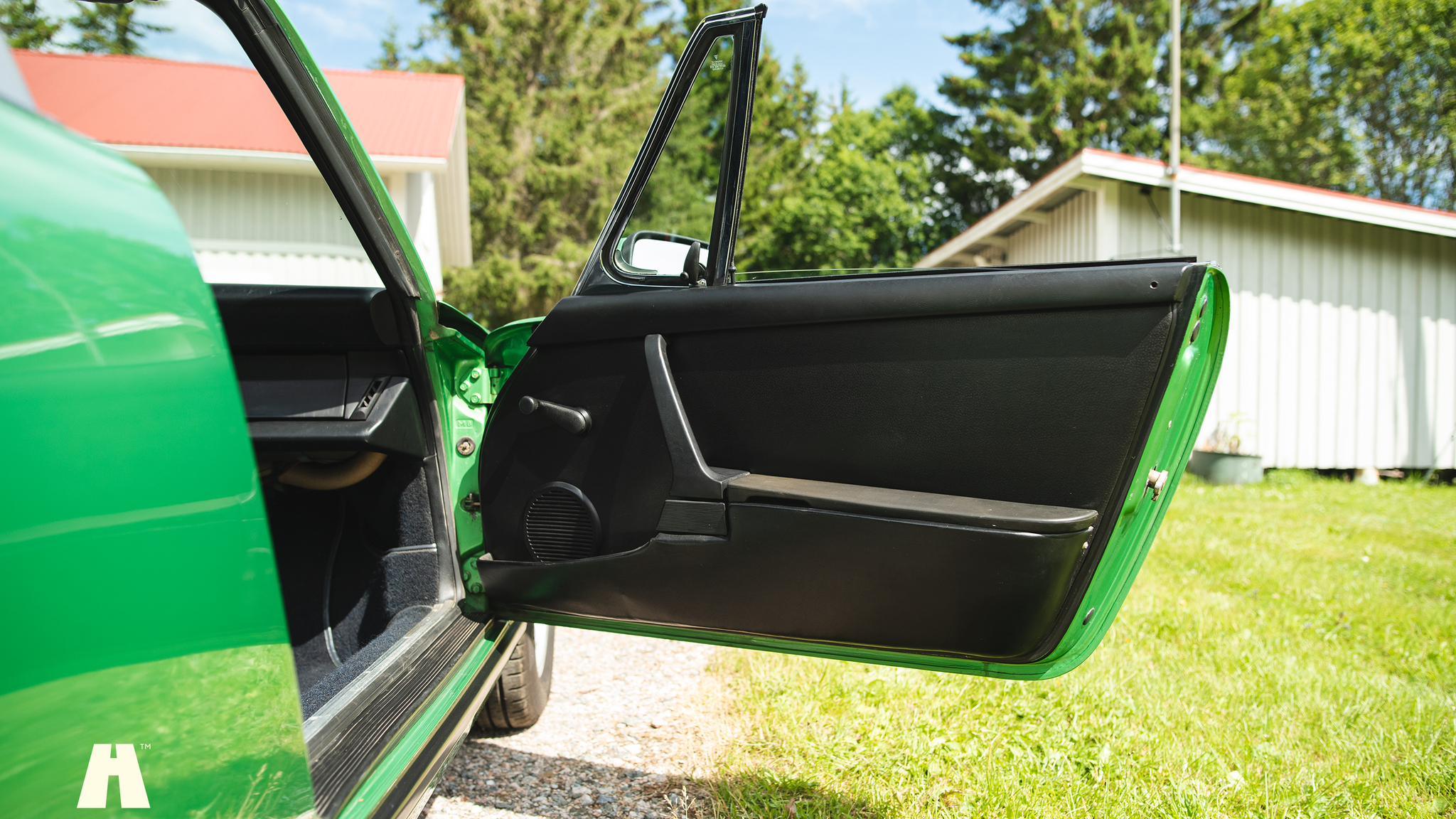 Interiörbild 1976 Porsche 911 Targa
