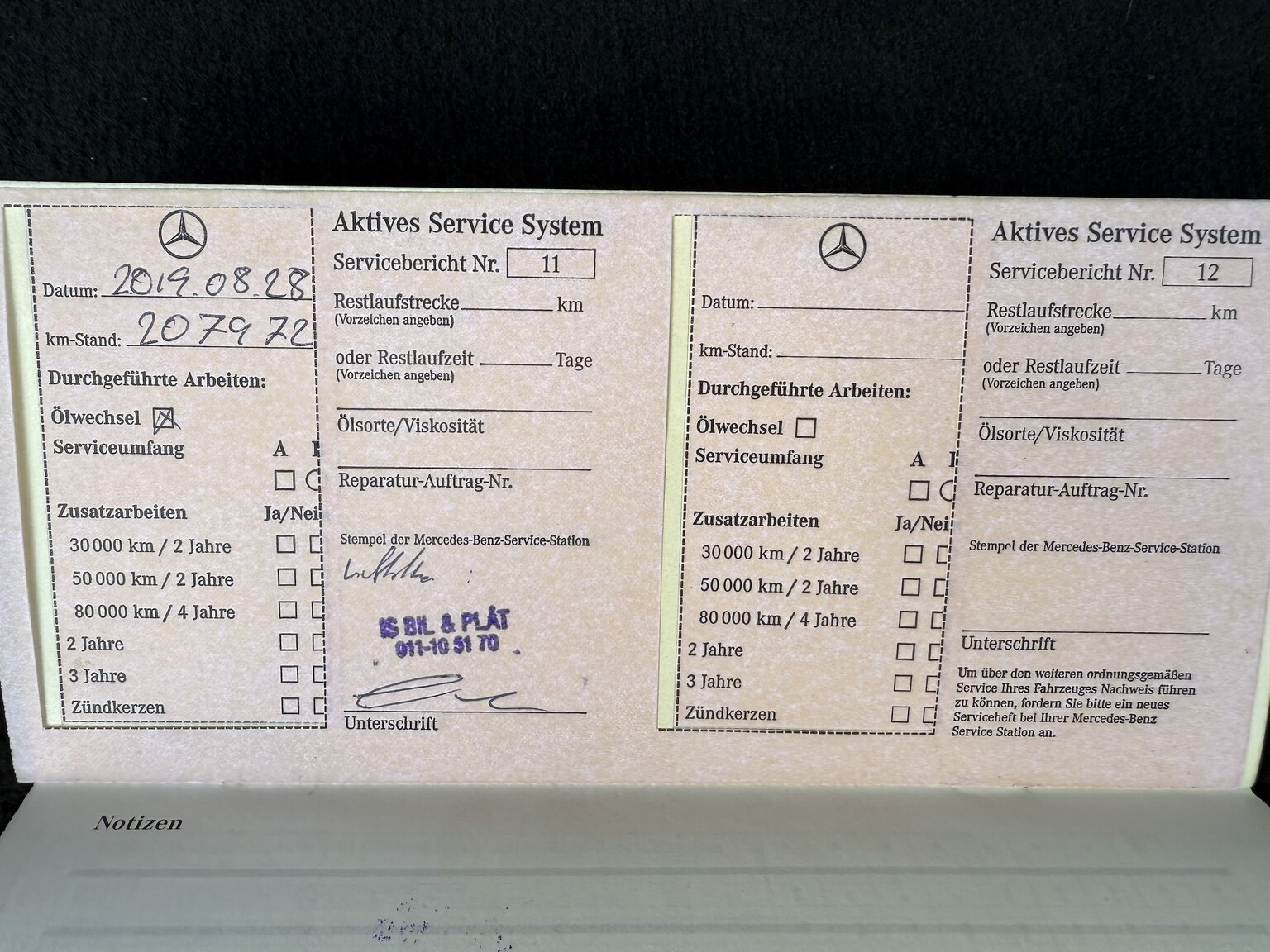 Documentation for 2000 Mercedes-Benz CL 500