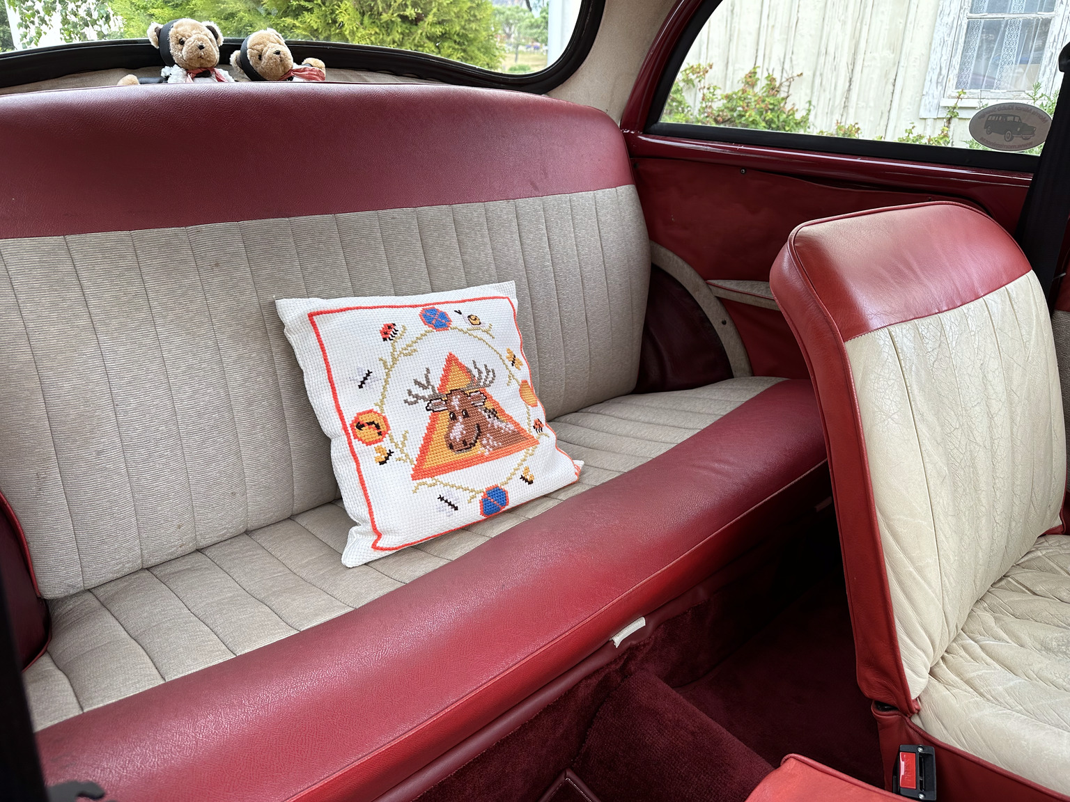 Interiörbild 1958 Morris Minor 1000