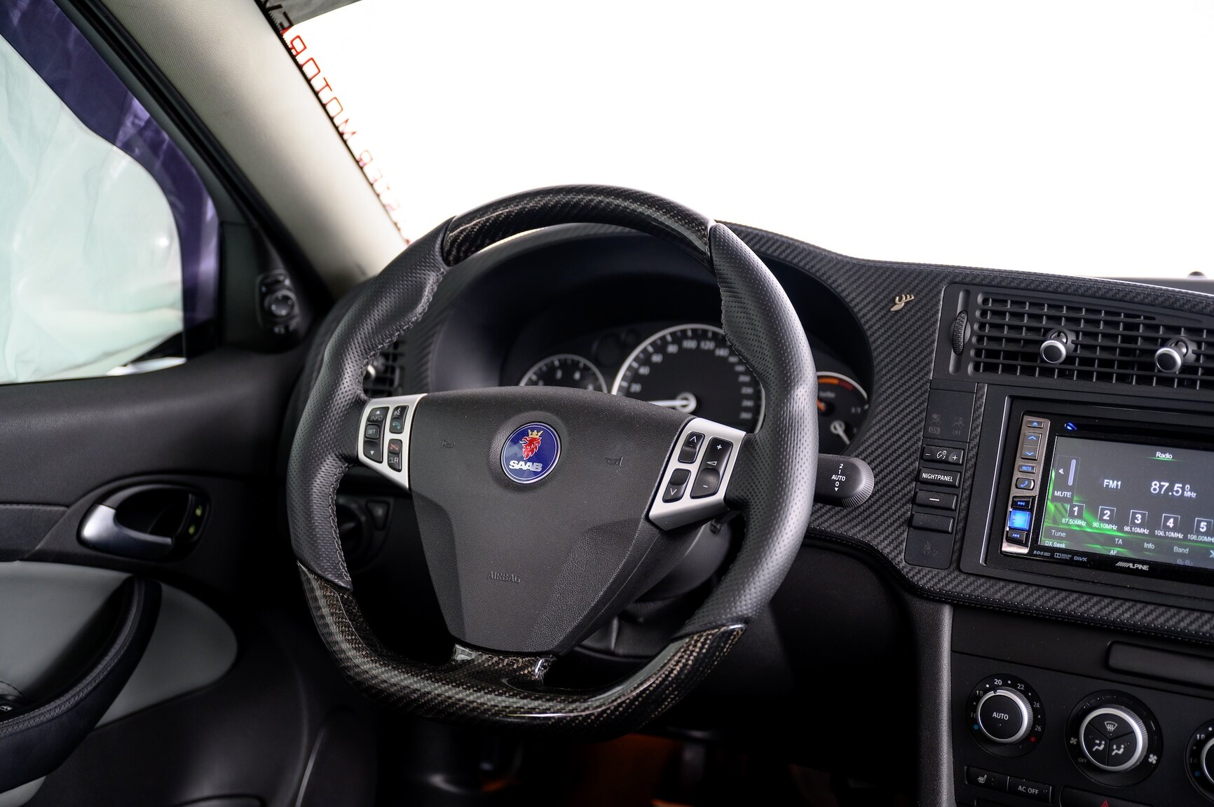 Interior image of 2008 SAAB 9-3 Aero SportSedan Silver Beast SFRO