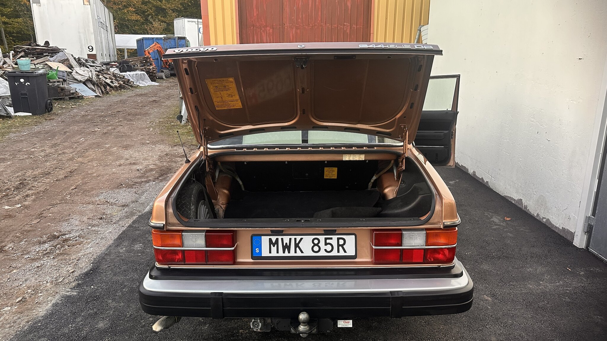 Innenraumfoto von 1981 Volvo 244 GLE D6