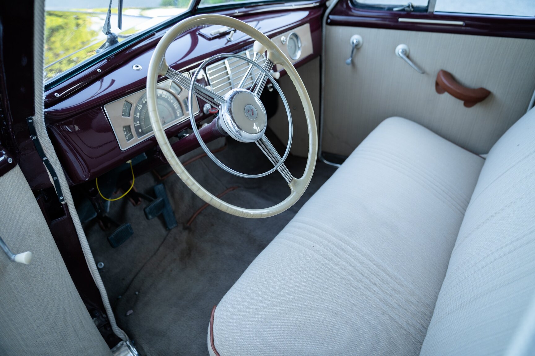Interiörbild 1946 Volvo PV 60