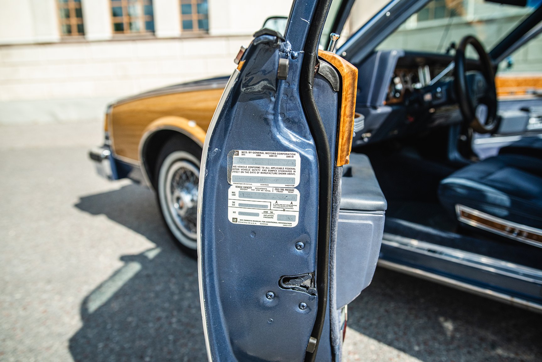 Interior image of 1983 Buick Electra Estate Wagon 5.0