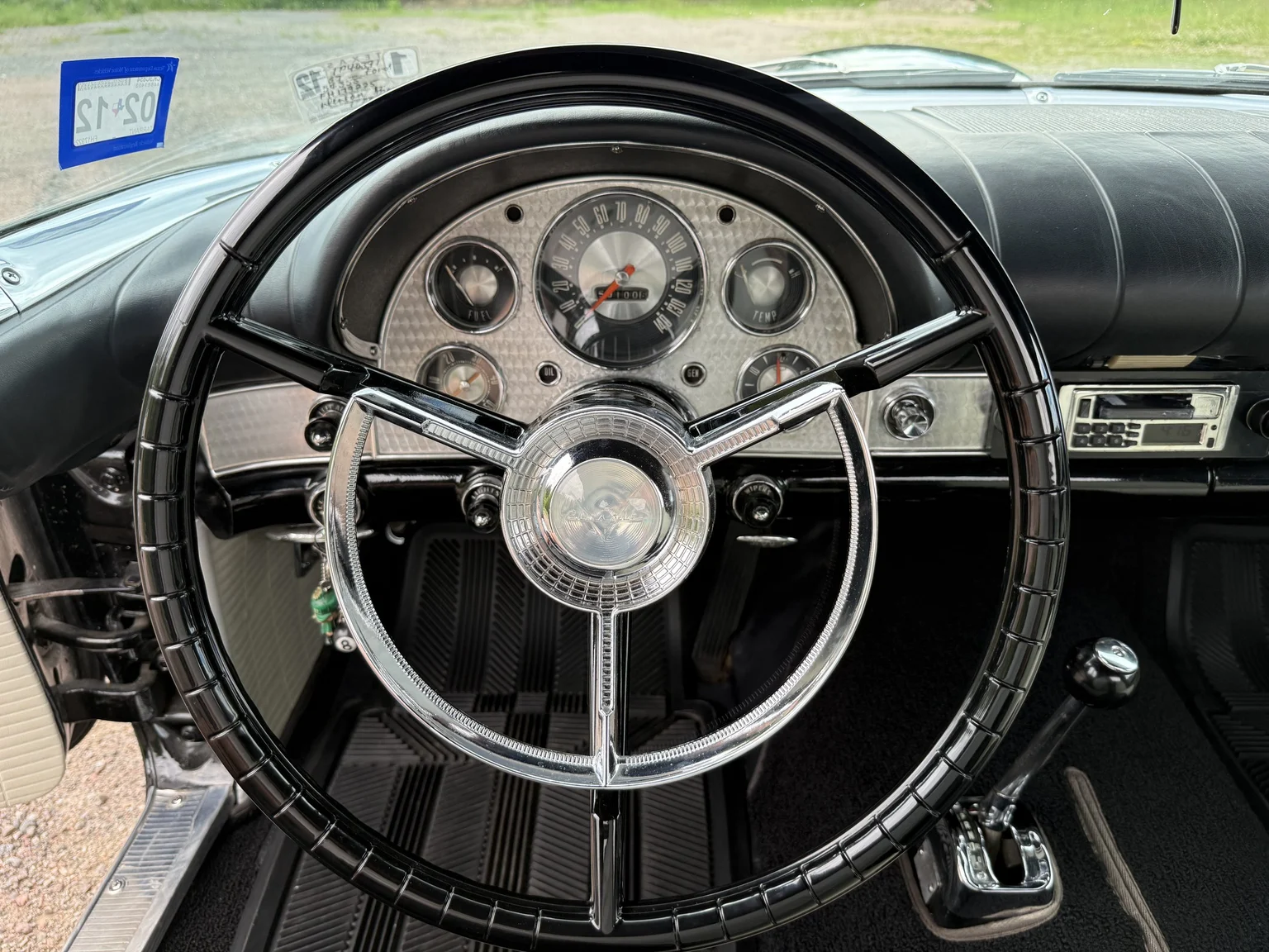 Innenraumfoto von 1957 Ford Thunderbird (13)