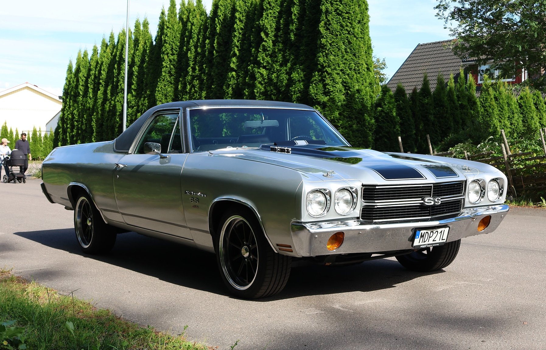 Exteriörbild på 1970 Chevrolet El Camino SS Tribute (2)