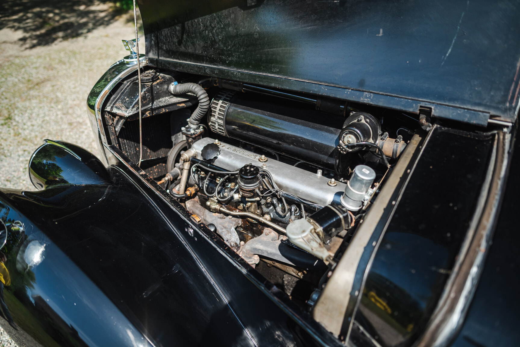 Image of 1950 Bentley 4 1/4 Litre mechanics