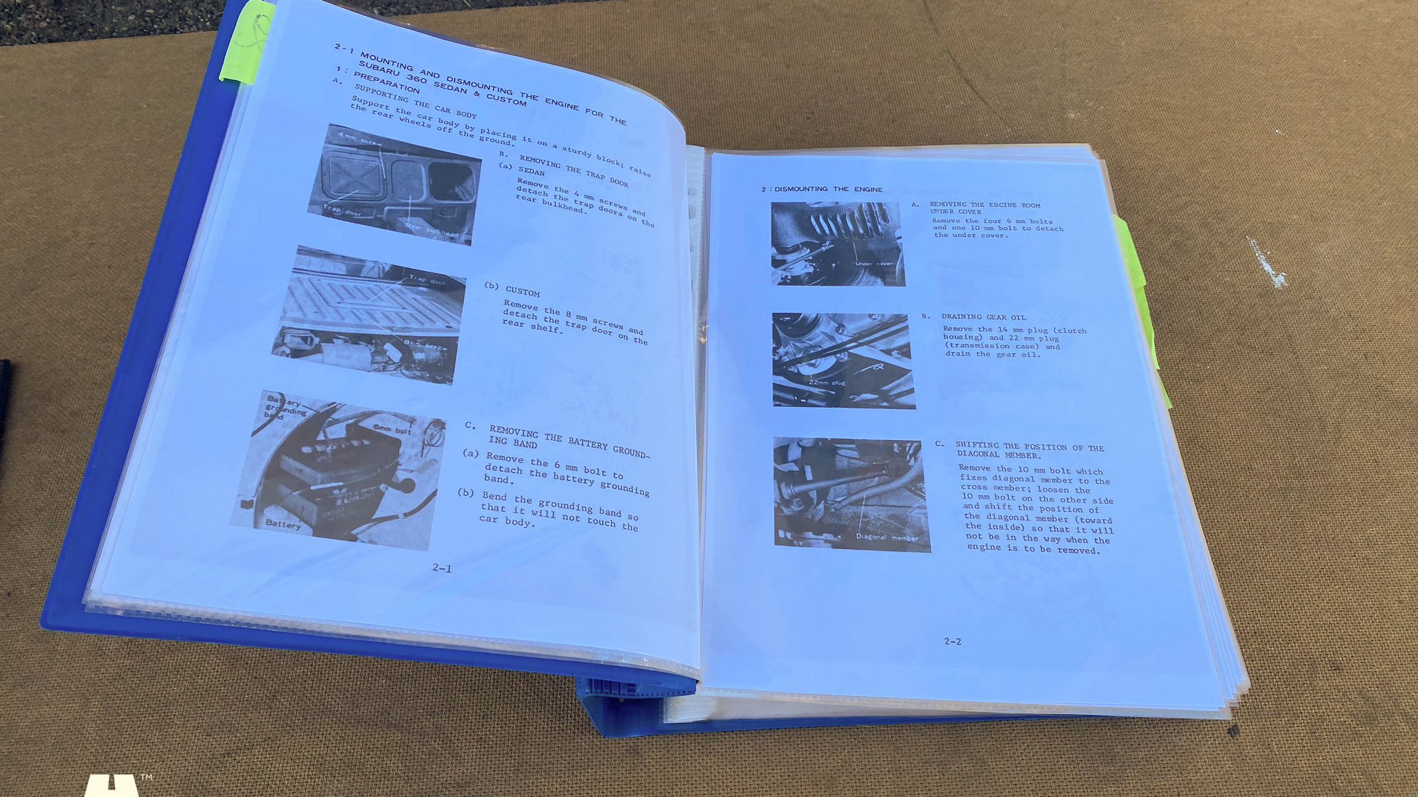 Dokumentation, 1968 Subaru 360 Deluxe (18)