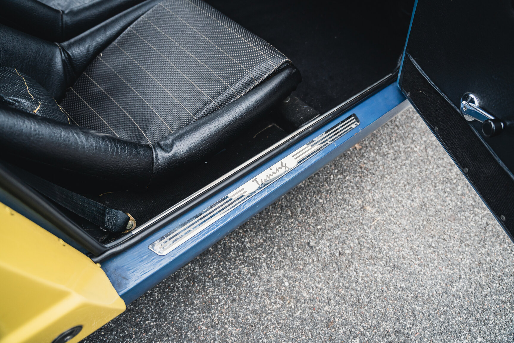 Innenraumfoto von 1969 Saab Sonett II