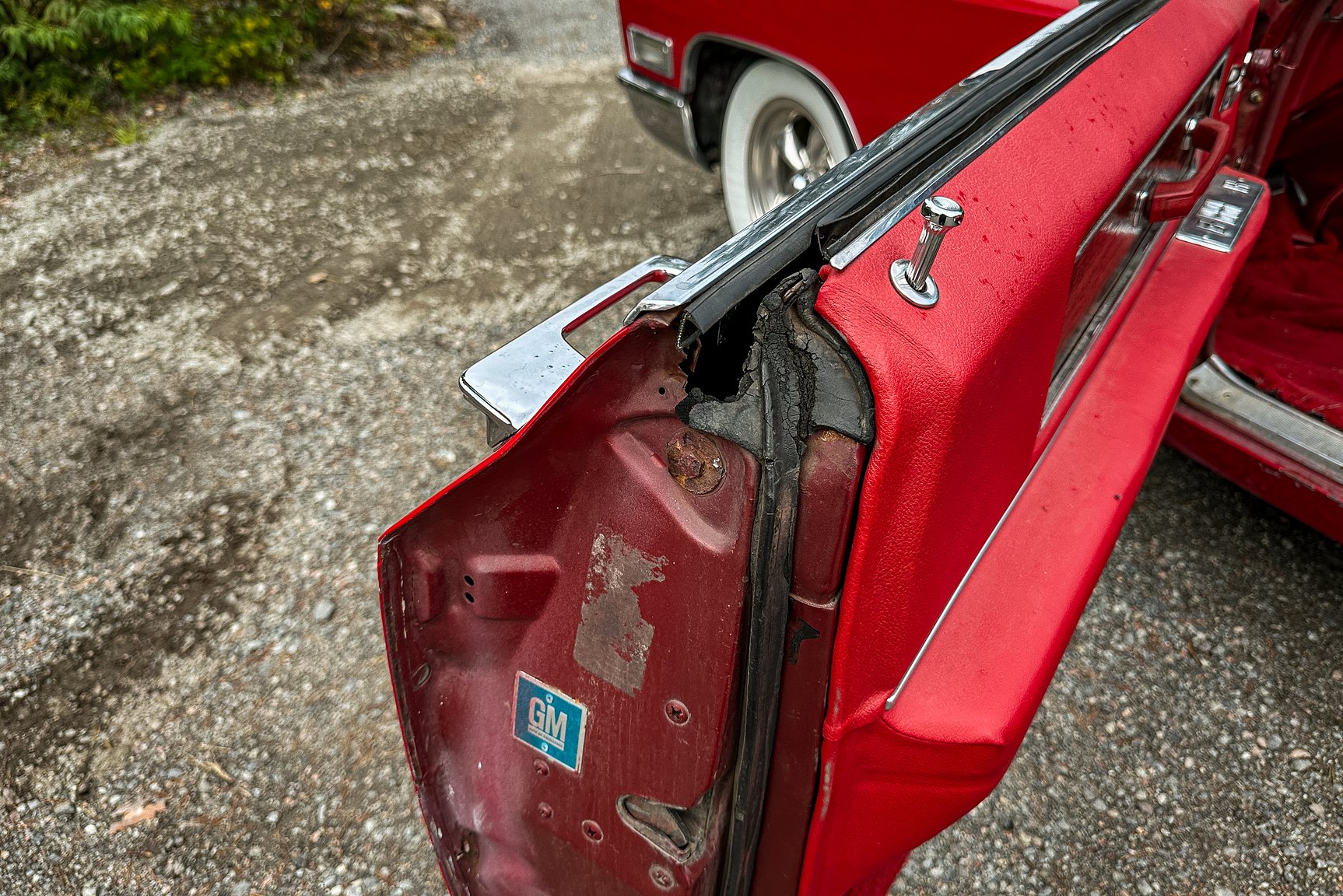 Innenraumfoto von 1968 Cadillac DeVille Convertible