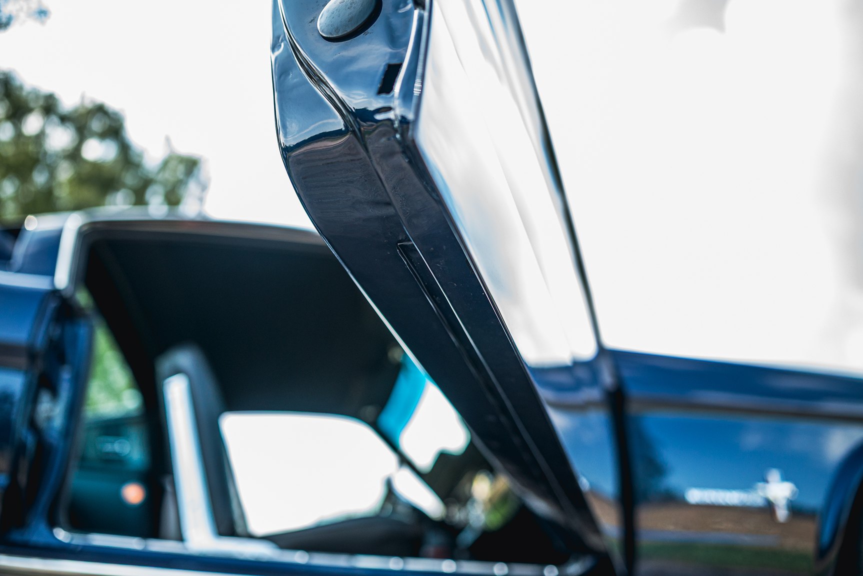 Innenraumfoto von 1965 Ford Mustang Fastback