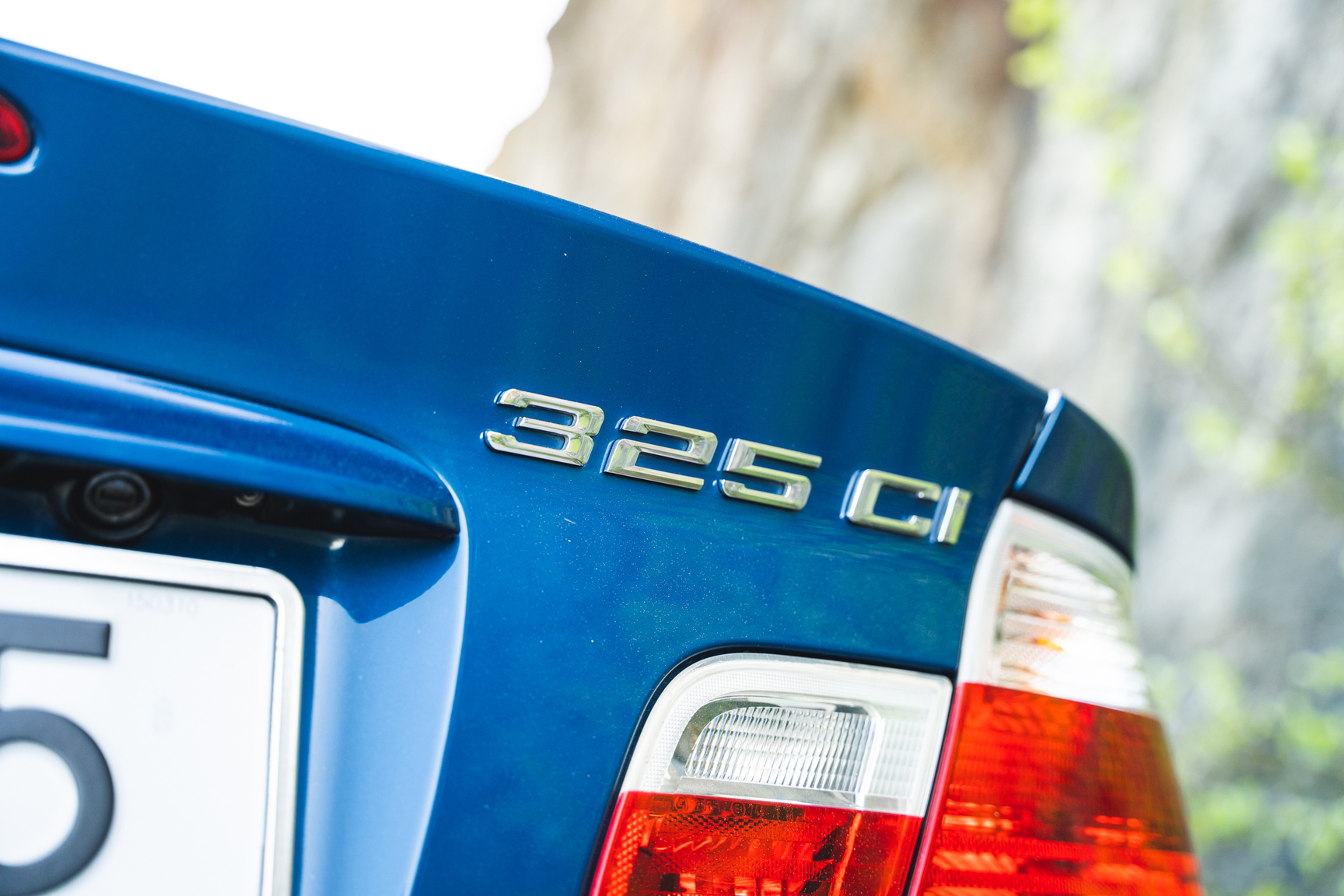 Exteriörbild på 2001 BMW E46 325 Cabriolet