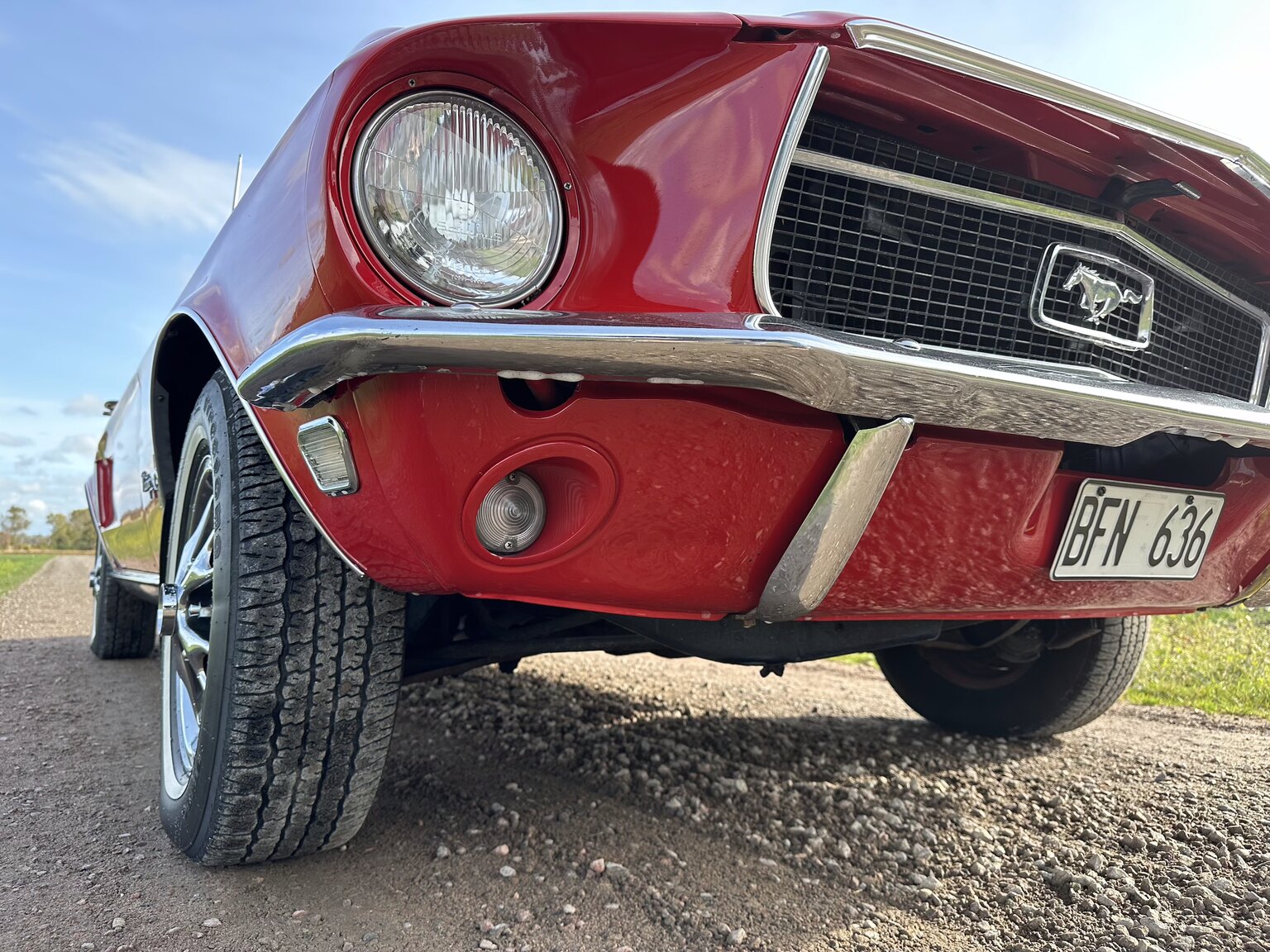 Exteriörbild på 1968 Ford Mustang Hardtop 3.3
