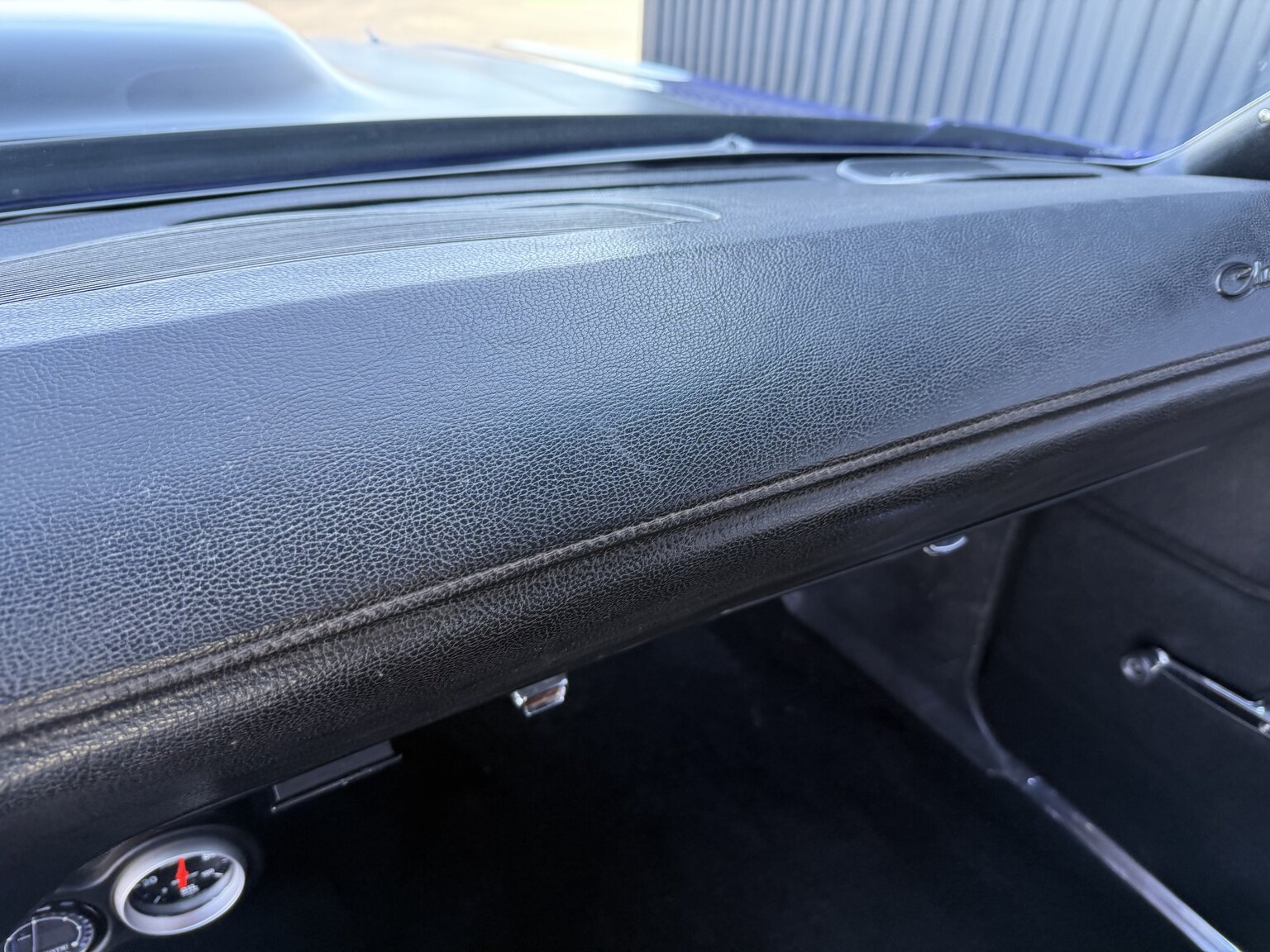 Interiörbild 1970 Dodge Challenger T/A 440 cui