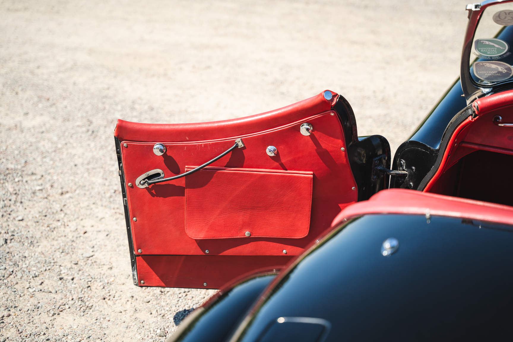 Interiörbild 1951 Jaguar XK 120