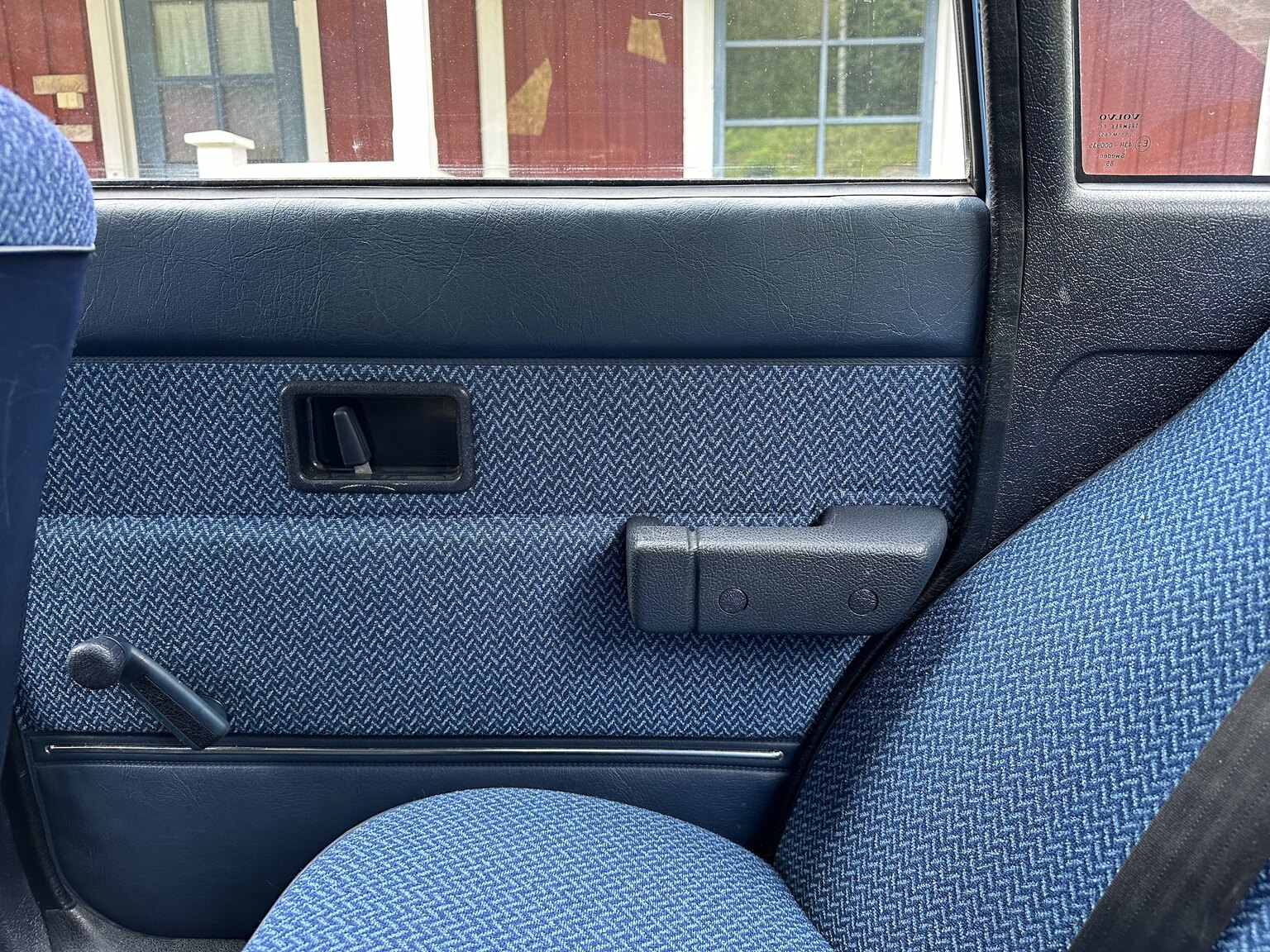 Interiörbild 1986 Volvo 244