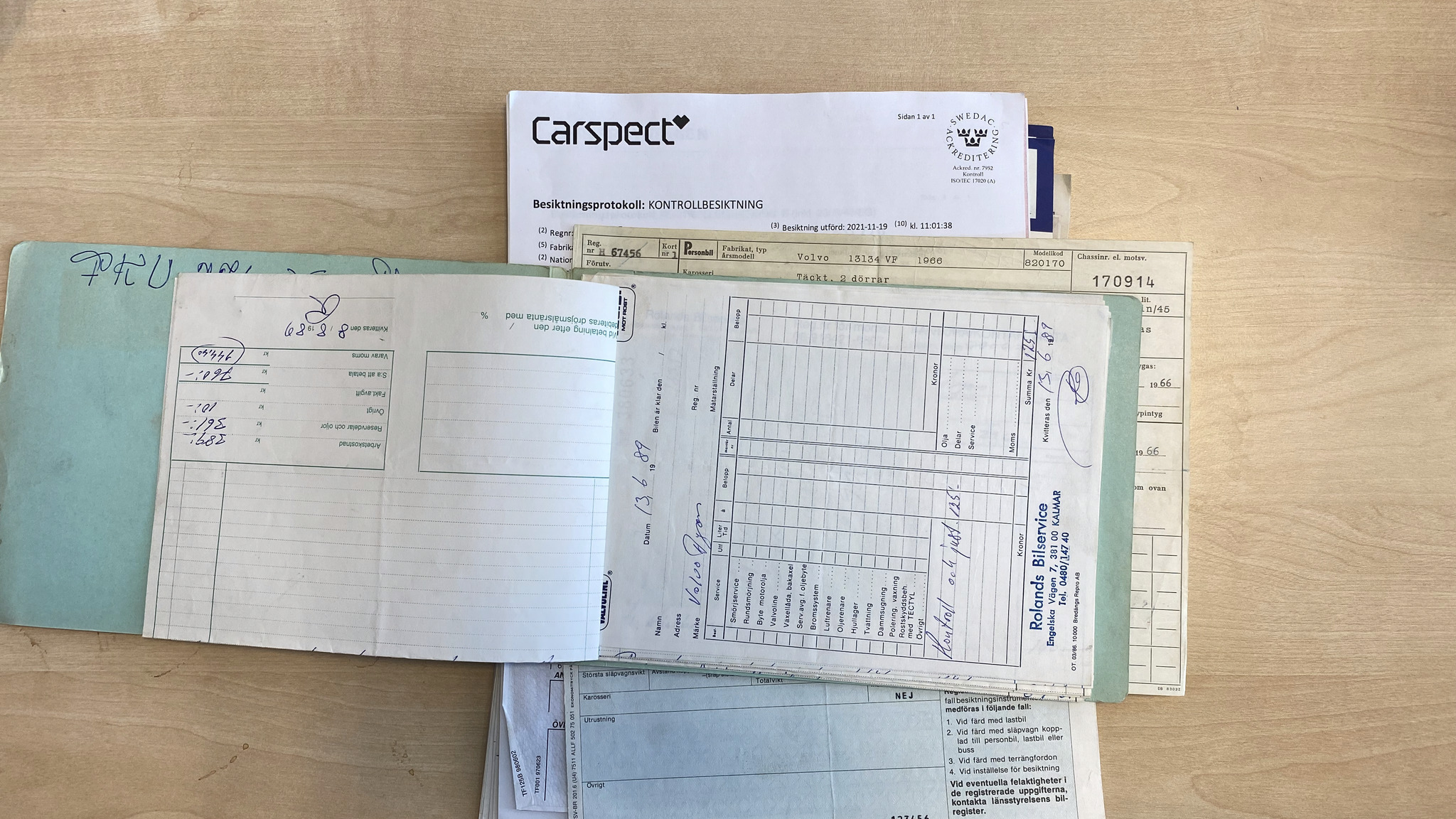 Documentation for 1966 Volvo Amazon (18)