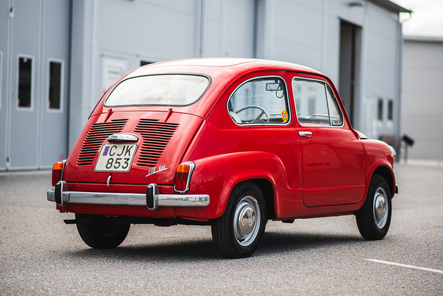 Exterior image of 1967 Fiat 600 D