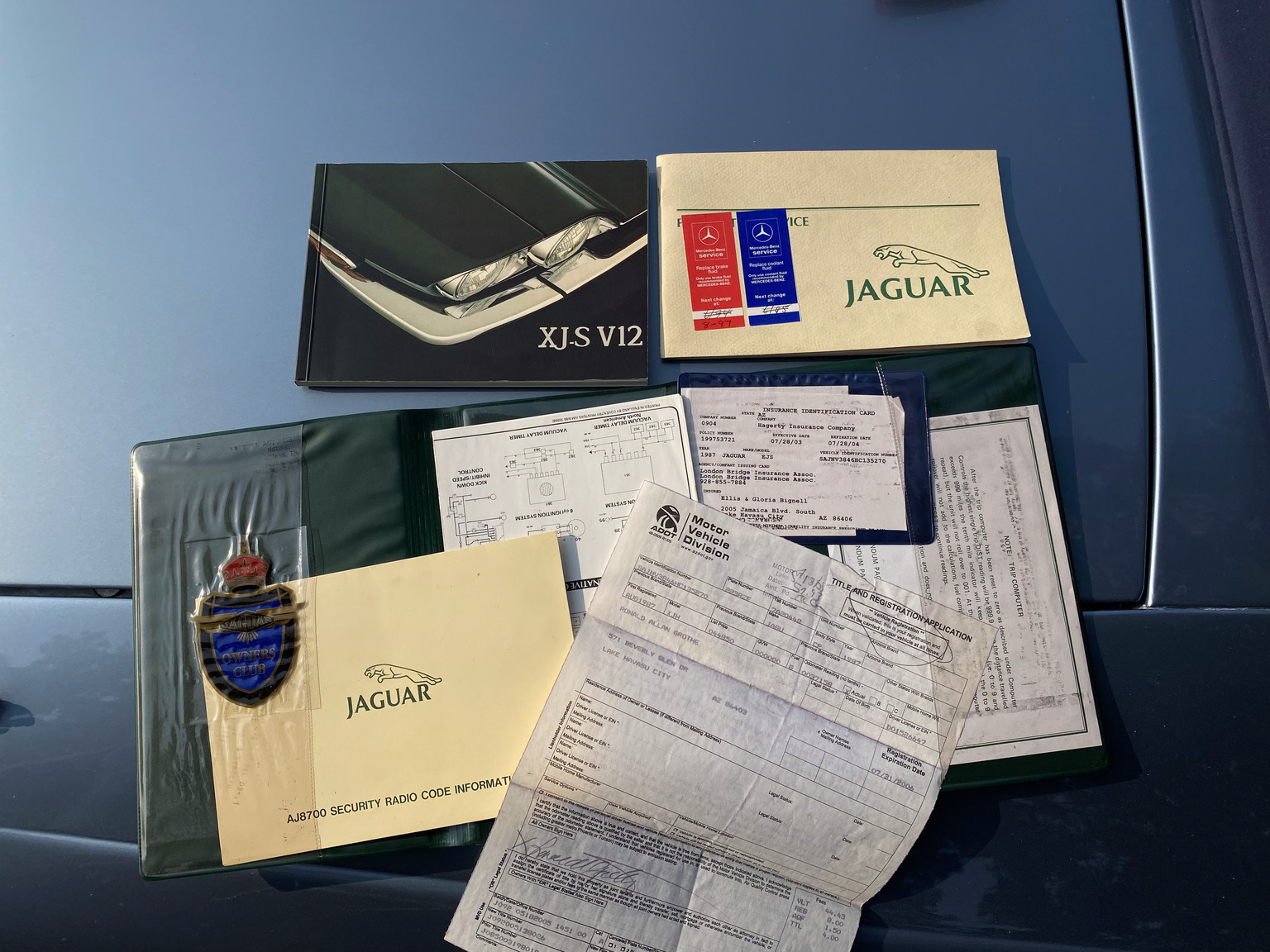 Dokumentation, 1987 Jaguar Xj-SC (1)