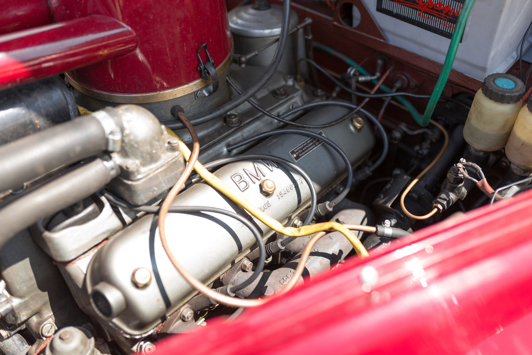 Image of 1955 BMW 501 A Deluxe V8 mechanics