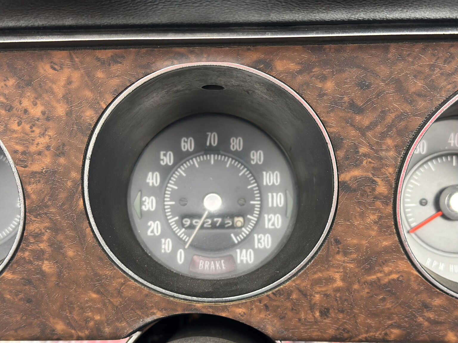 Interiörbild 1971 Pontiac GTO 455 HO Convertible 