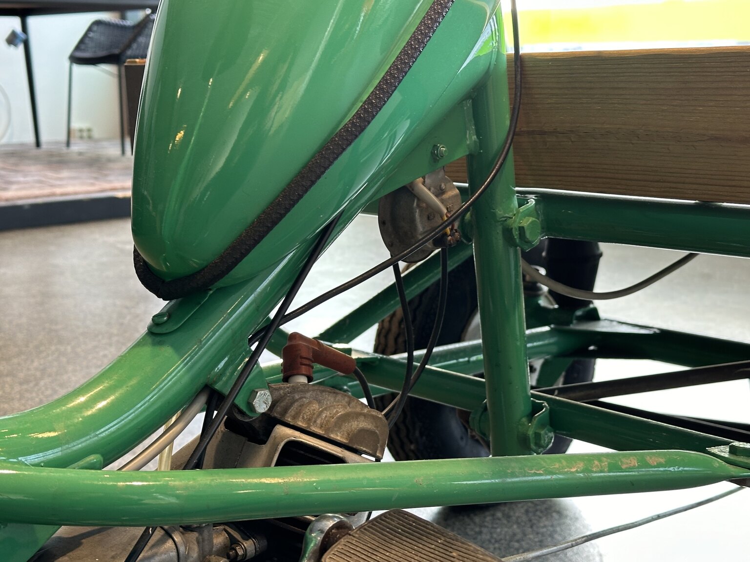 Exteriörbild på 1970 Cresent 1189 flakmoped